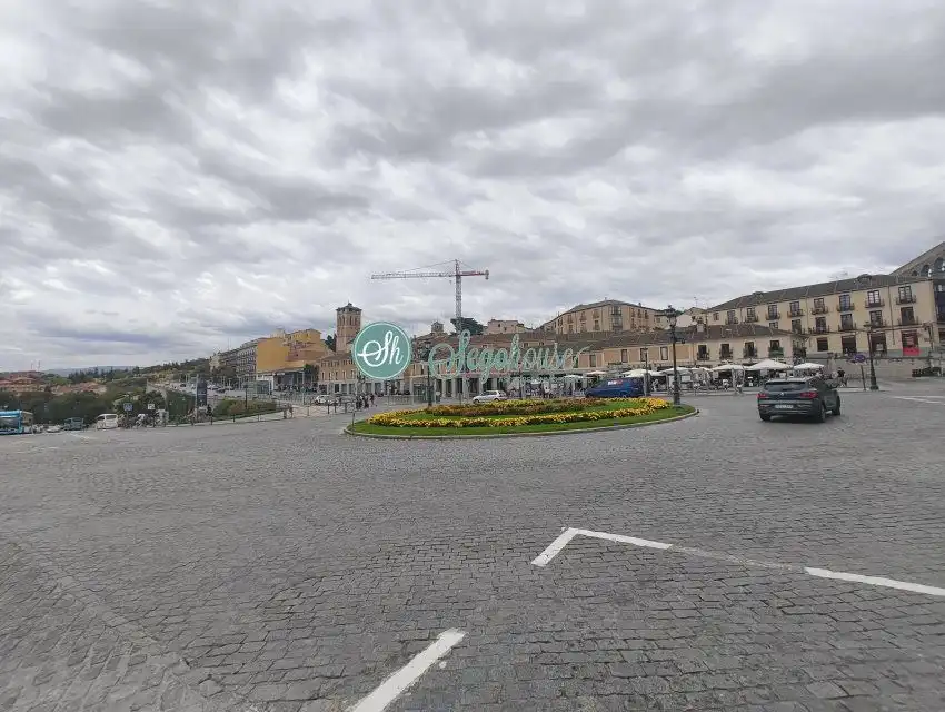 Exterior view of Flat for rent in Segovia  with Heating, Parquet flooring and Terrace