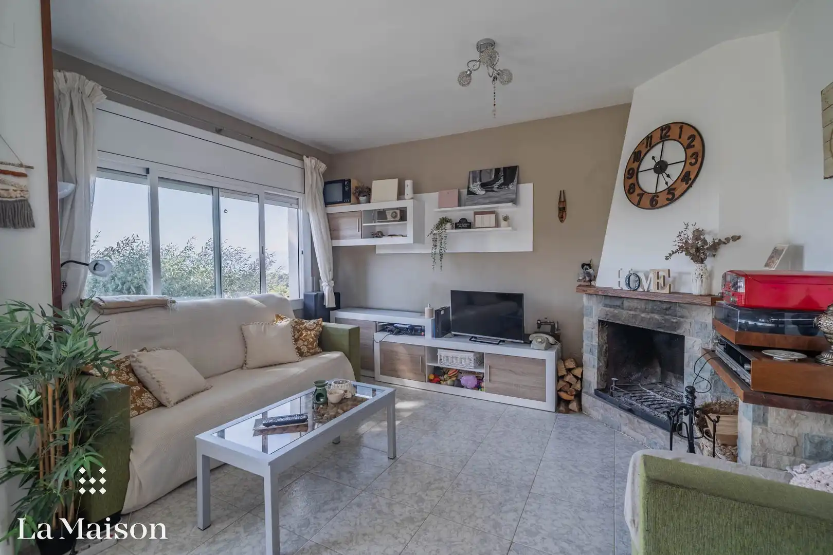 Sala d'estar de Casa o xalet en venda en Dosrius amb Calefacció, Jardí privat i Terrassa