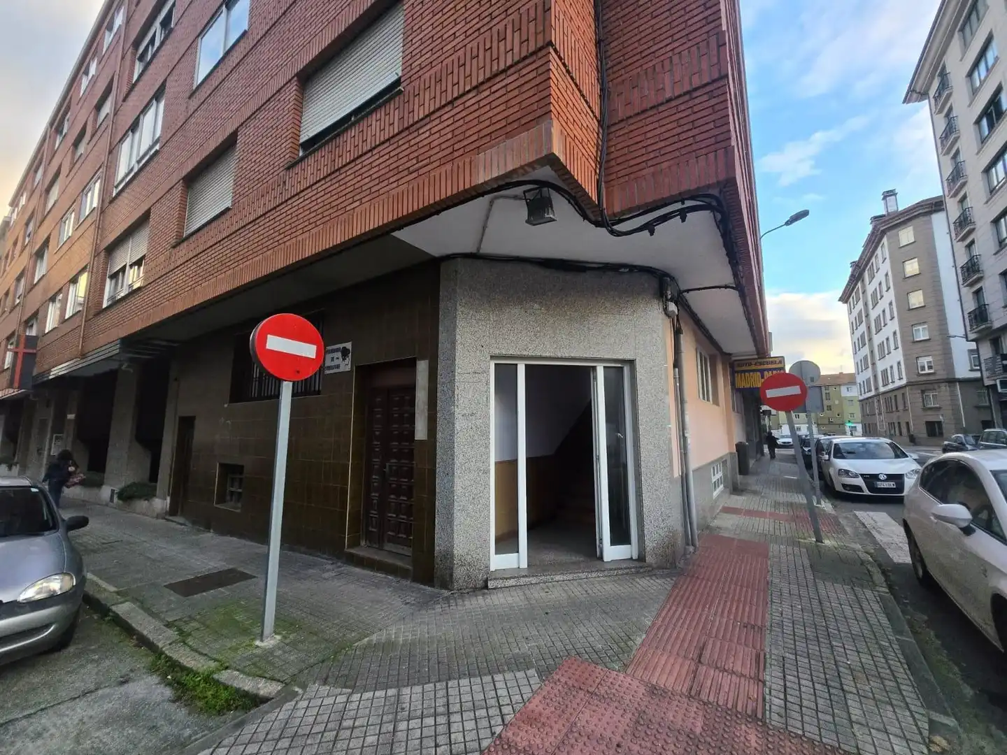 Vista exterior de Local en venta en Ferrol