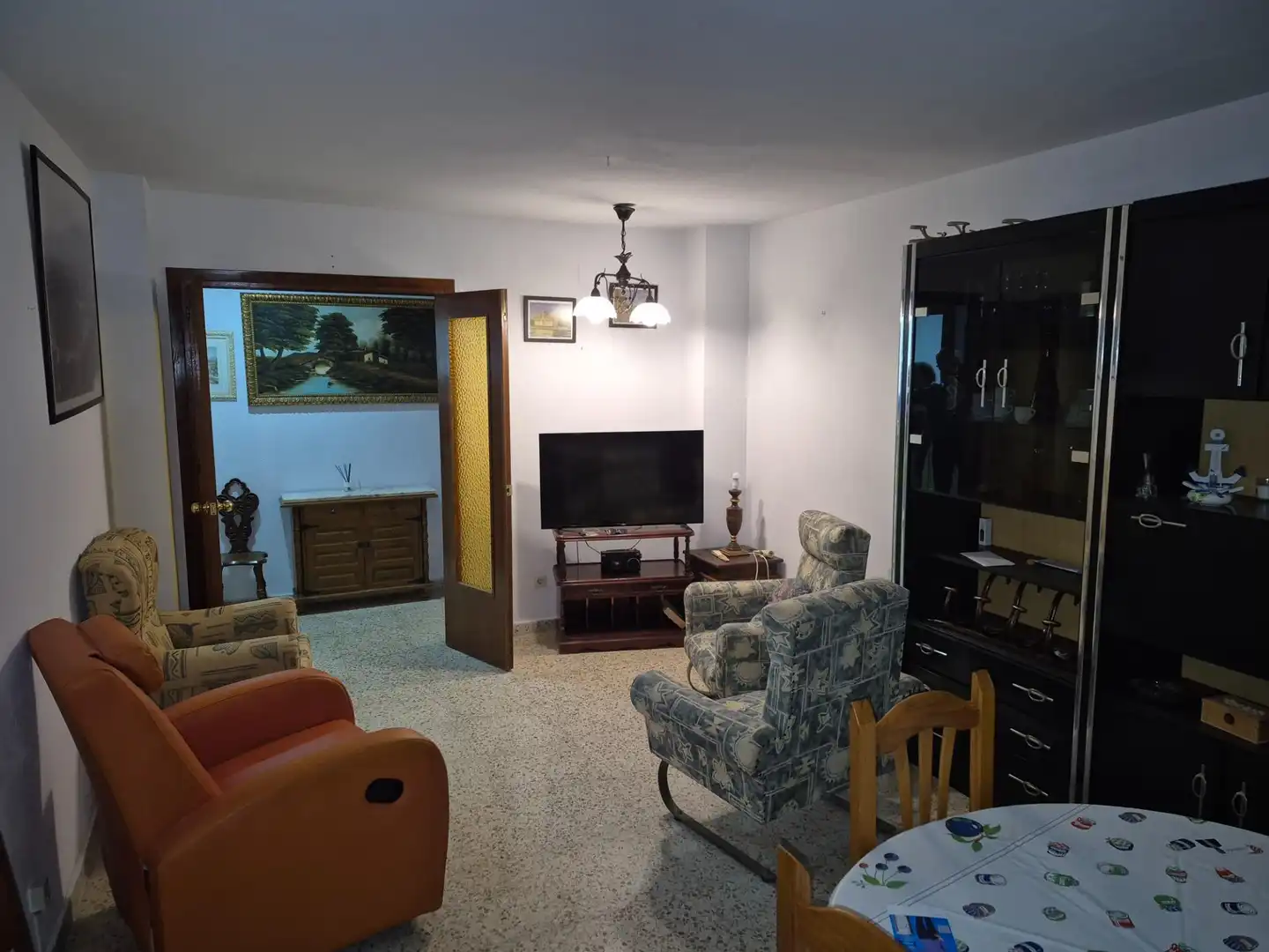 Living room of Flat for sale in Rincón de la Victoria  with Private garden, Terrace and Community pool