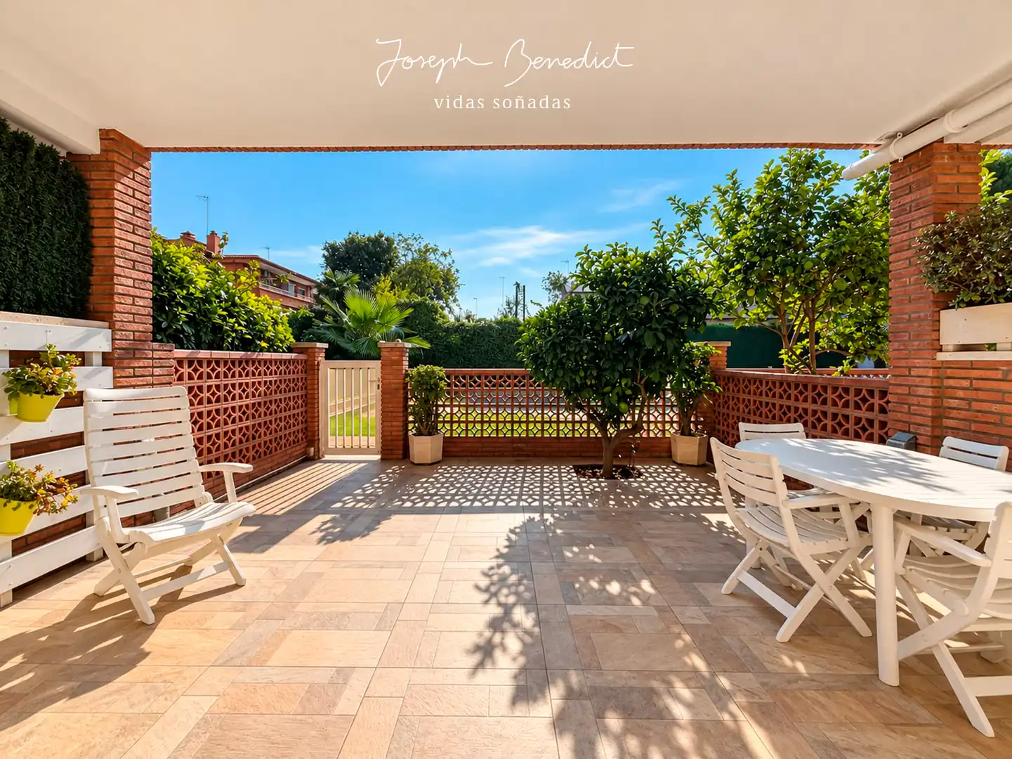 Terraza de Casa o chalet en venta en Castelldefels con Aire acondicionado, Calefacción y Jardín privado