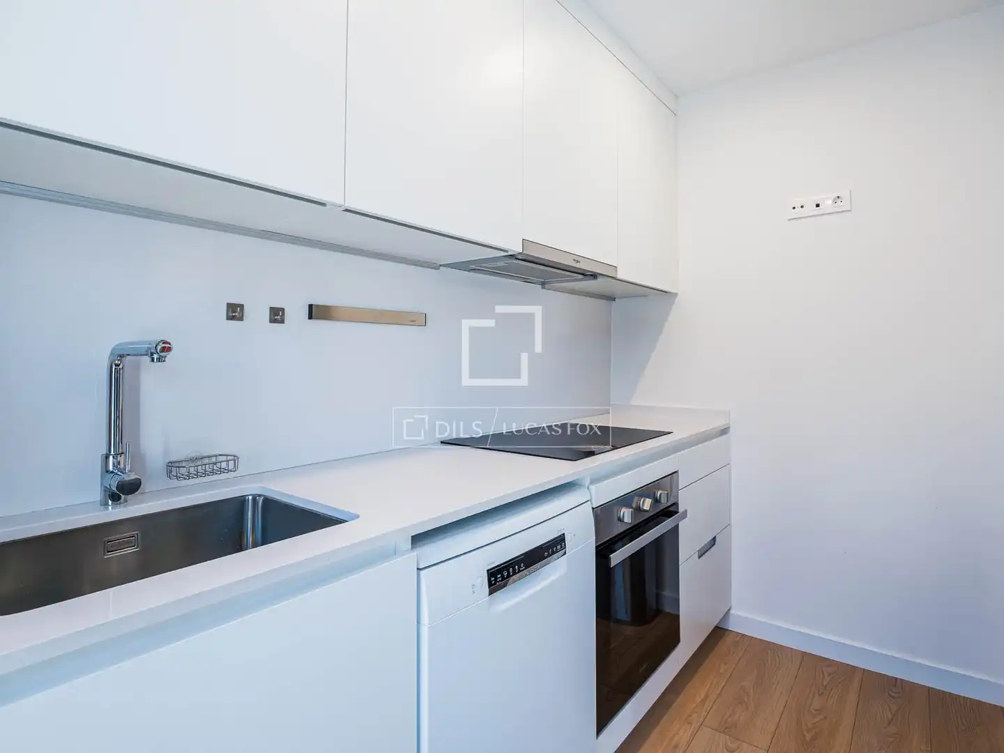Küche von Wohnung zum Verkauf in Sant Cugat del Vallès mit Klimaanlage, Heizung und Terrasse