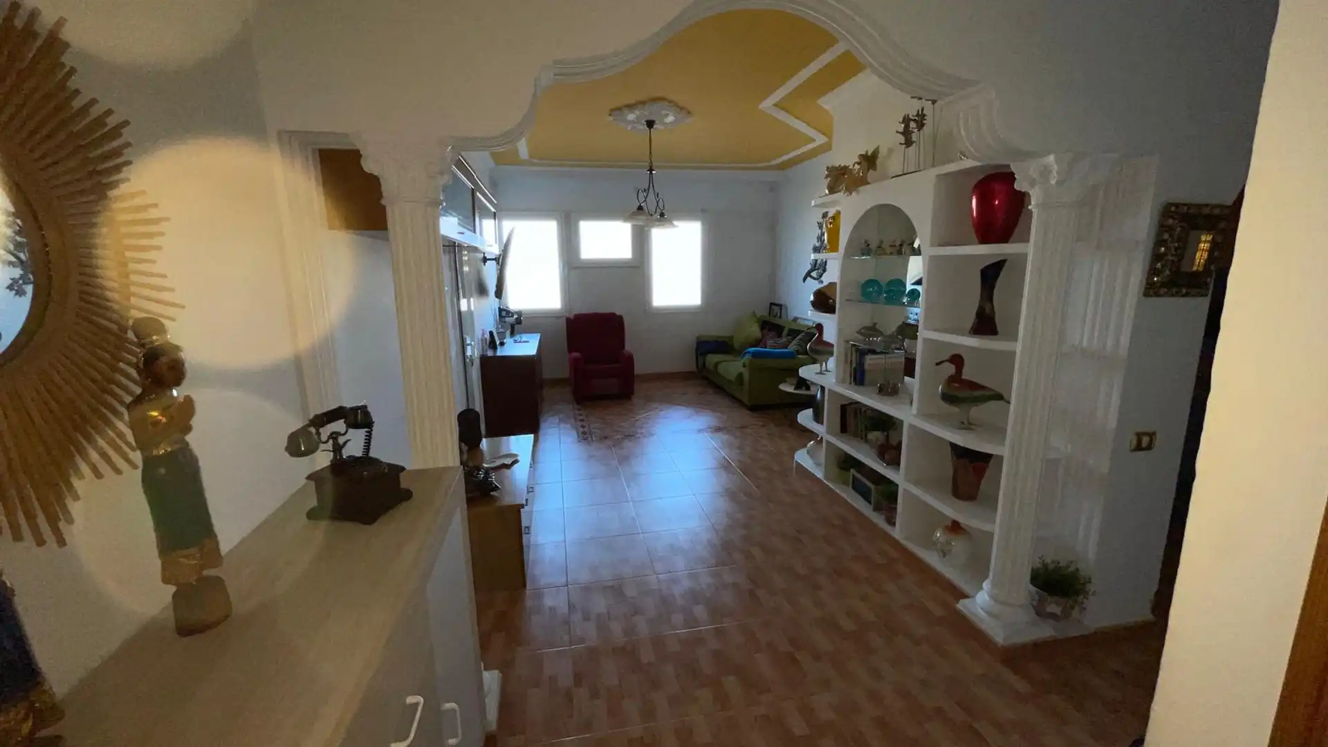 Sala de estar de Piso en venta en Arucas con Amueblado y Balcón