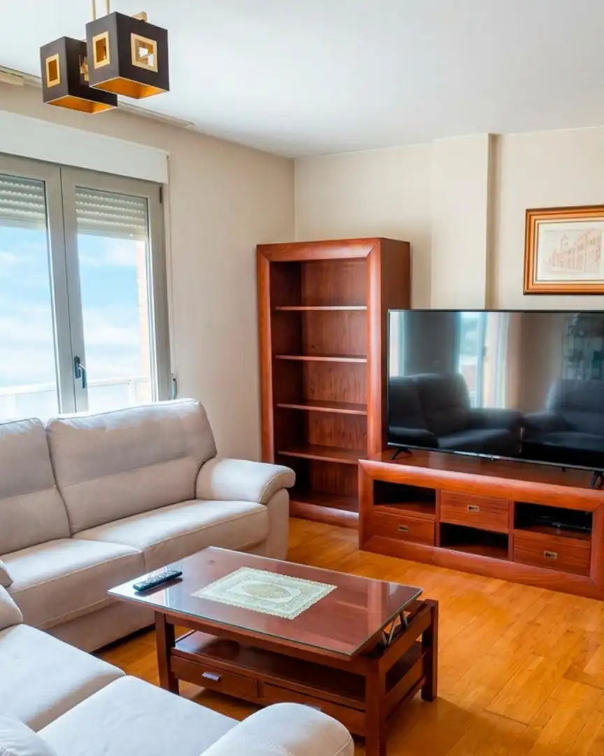 Sala de estar de Ático en venta en Lorca