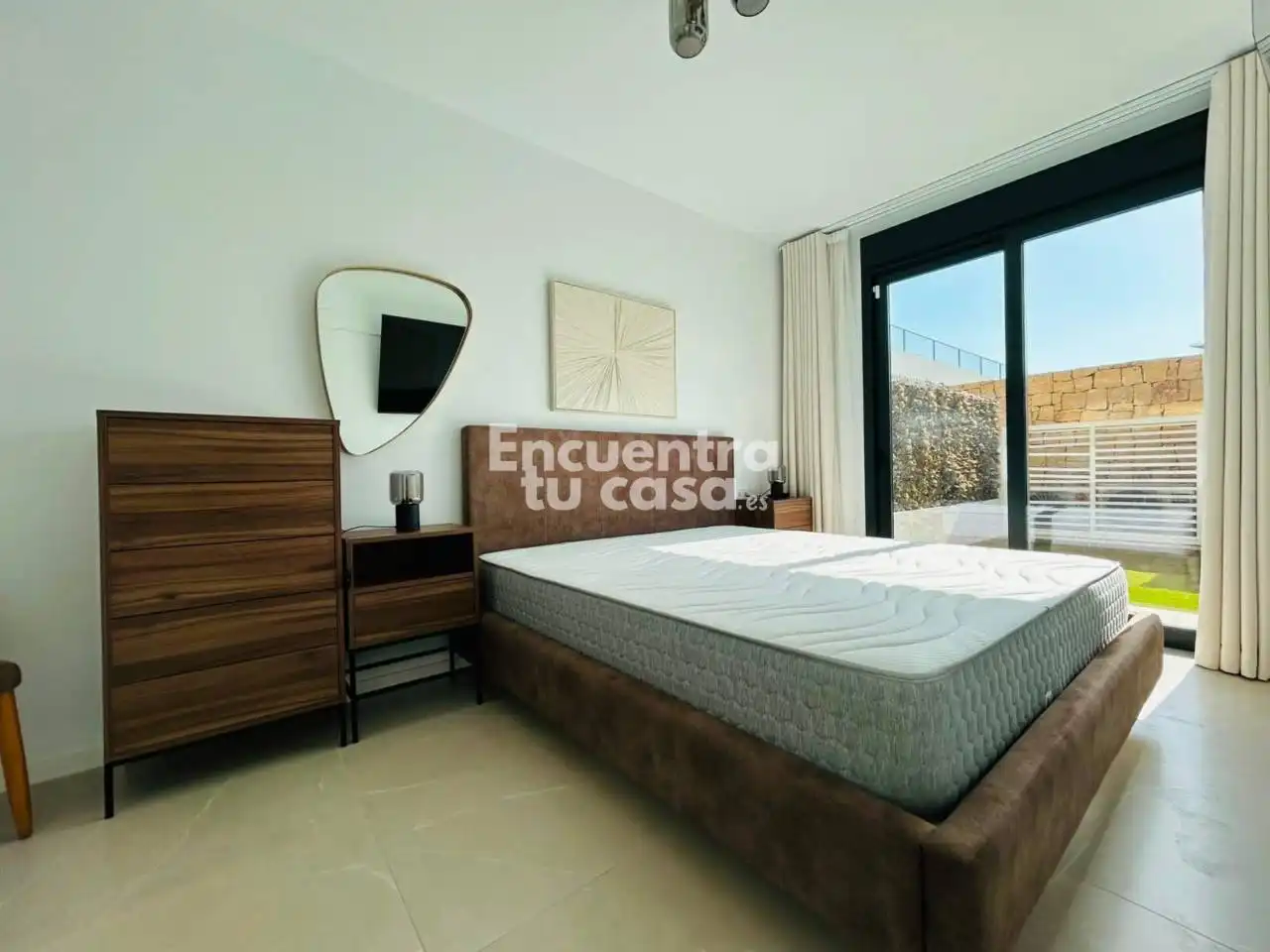 Schlafzimmer von Wohnung zur Miete in Finestrat mit Klimaanlage, Heizung und Terrasse