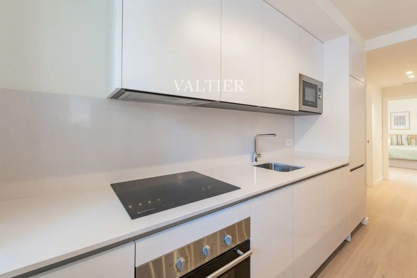 Küche von Wohnung zur Miete in Madrid mit Klimaanlage, Heizung und Terrasse