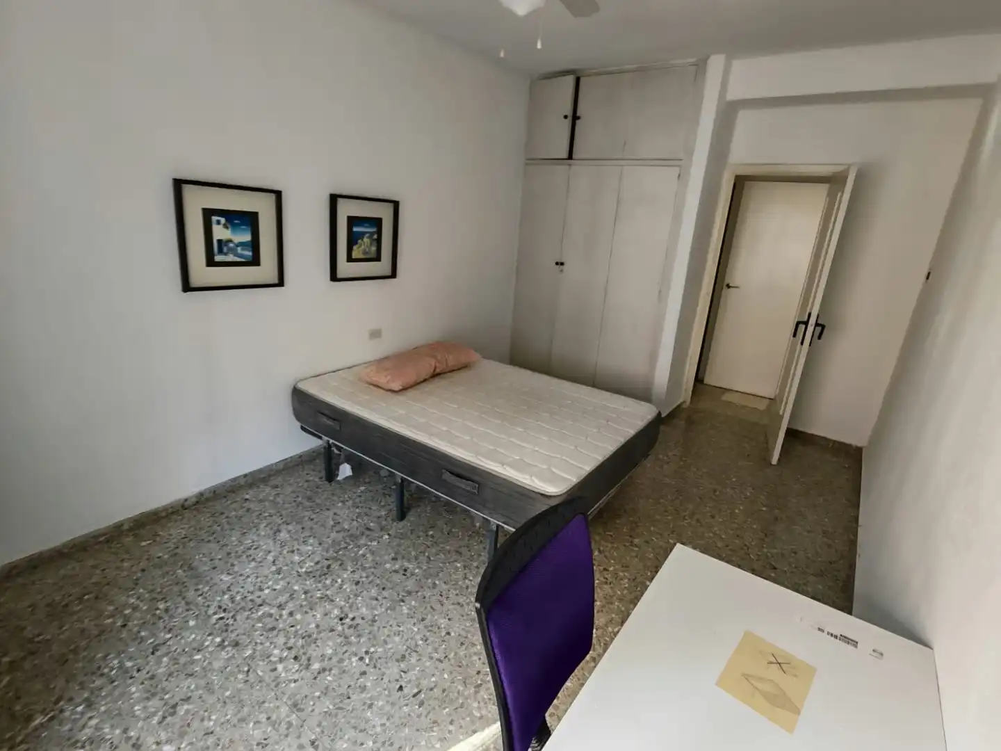 Bedroom of Flat for rent in Murcia  with Air Conditioner, Heating and Furnished