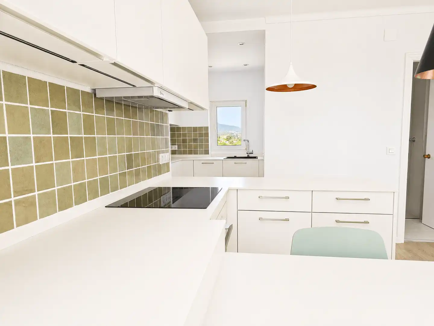 Cocina de Ático de alquiler en Son Servera con Aire acondicionado, Terraza y Trastero