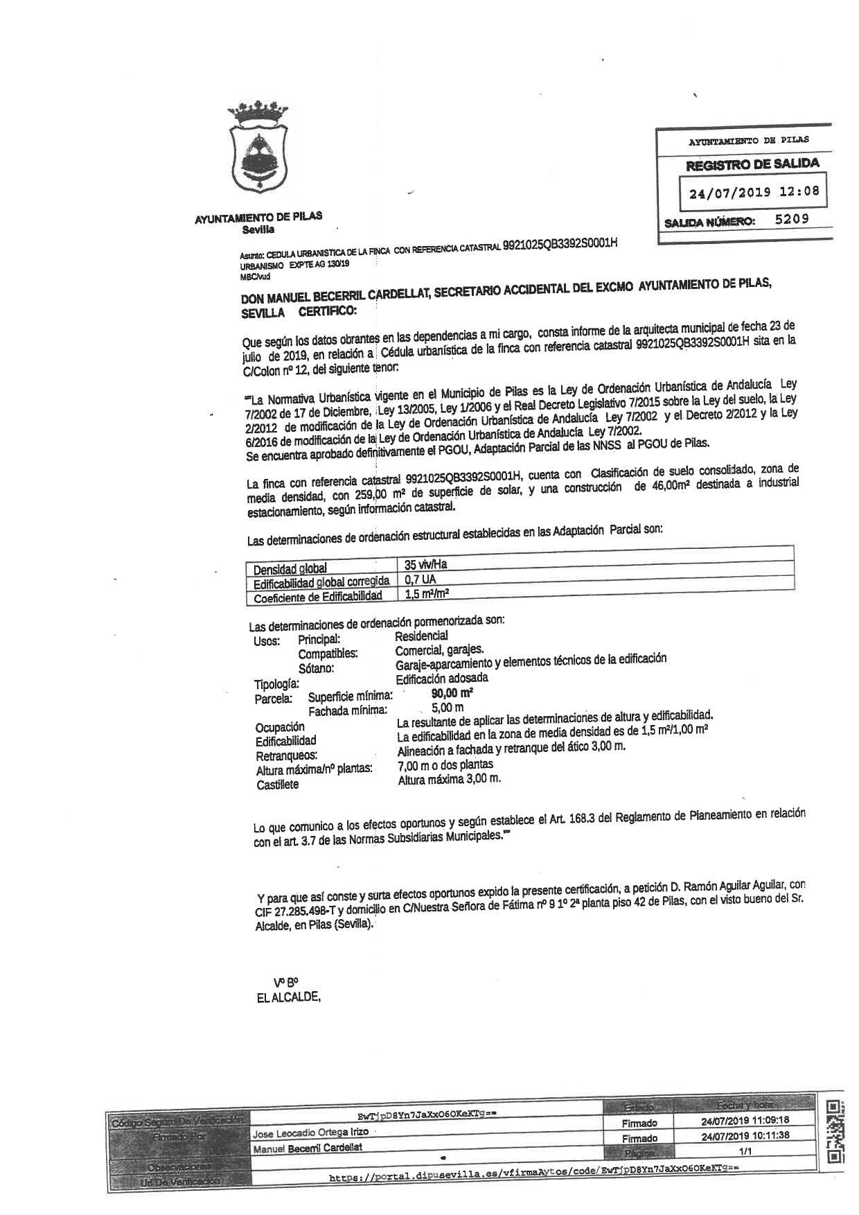Jardí de Residencial en venda en Pilas