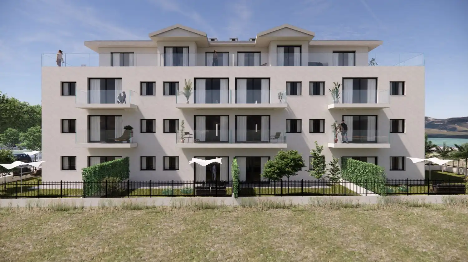 Vista exterior de Piso en venta en Argoños  con Calefacción, Terraza y Balcón