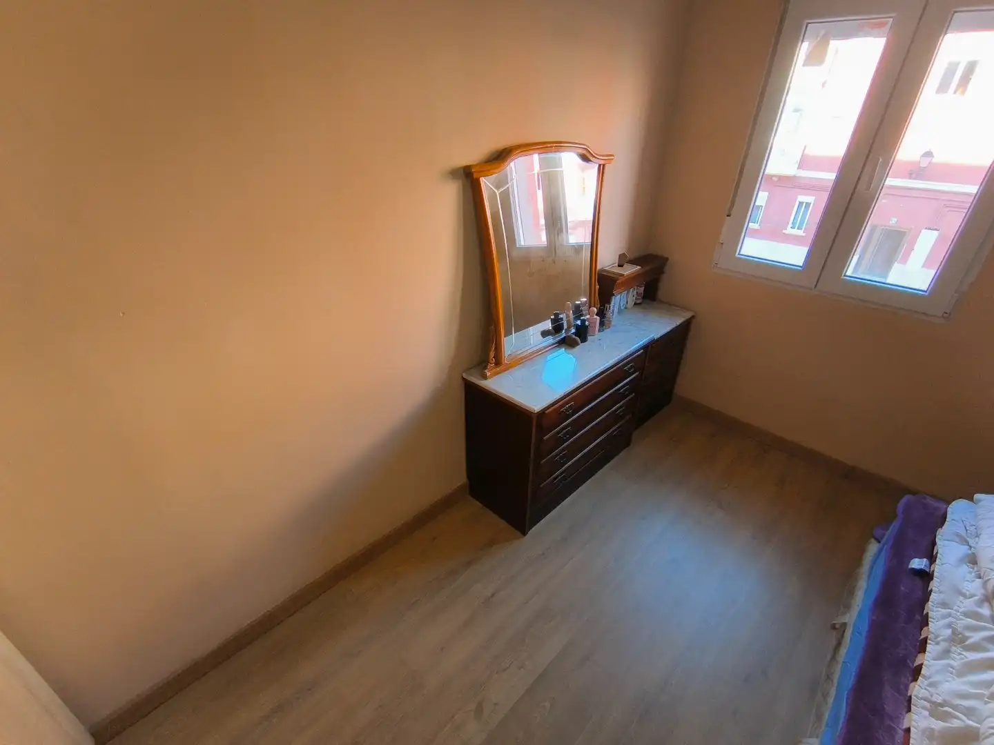 Bedroom of Flat for sale in Venta de Baños  with Heating, Terrace and Furnished