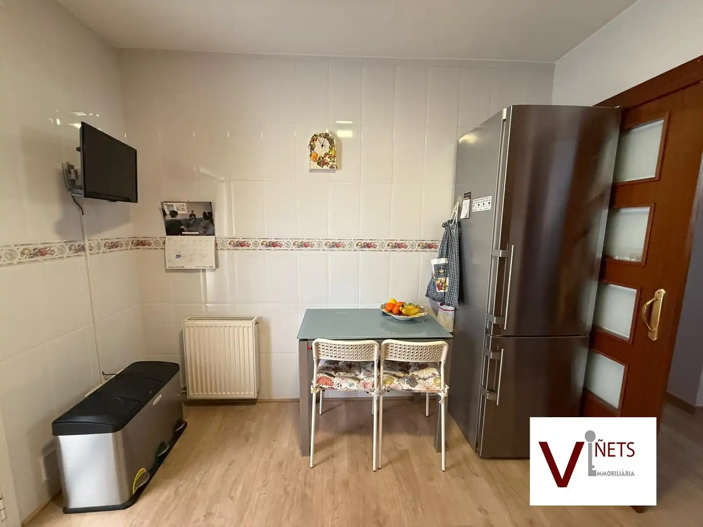 Küche von Erdgeschoss zum Verkauf in La Garriga mit Heizung, Privatgarten und Parkett