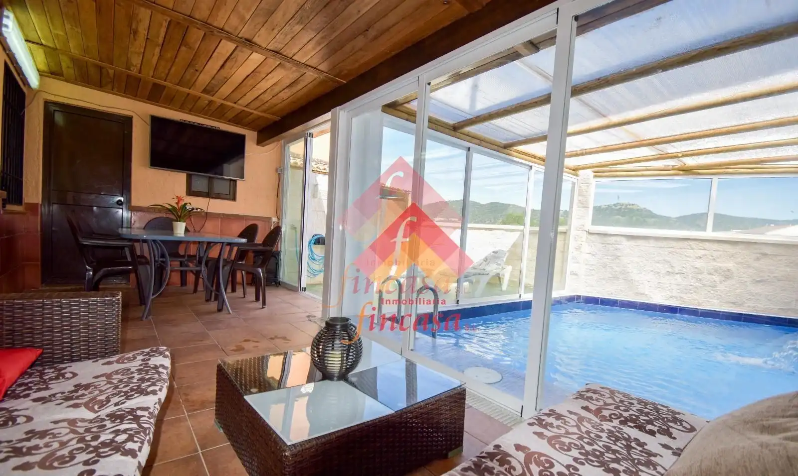 Terrasse von Haus oder Chalet zur Miete in Arriate mit Terrasse und Möbliert