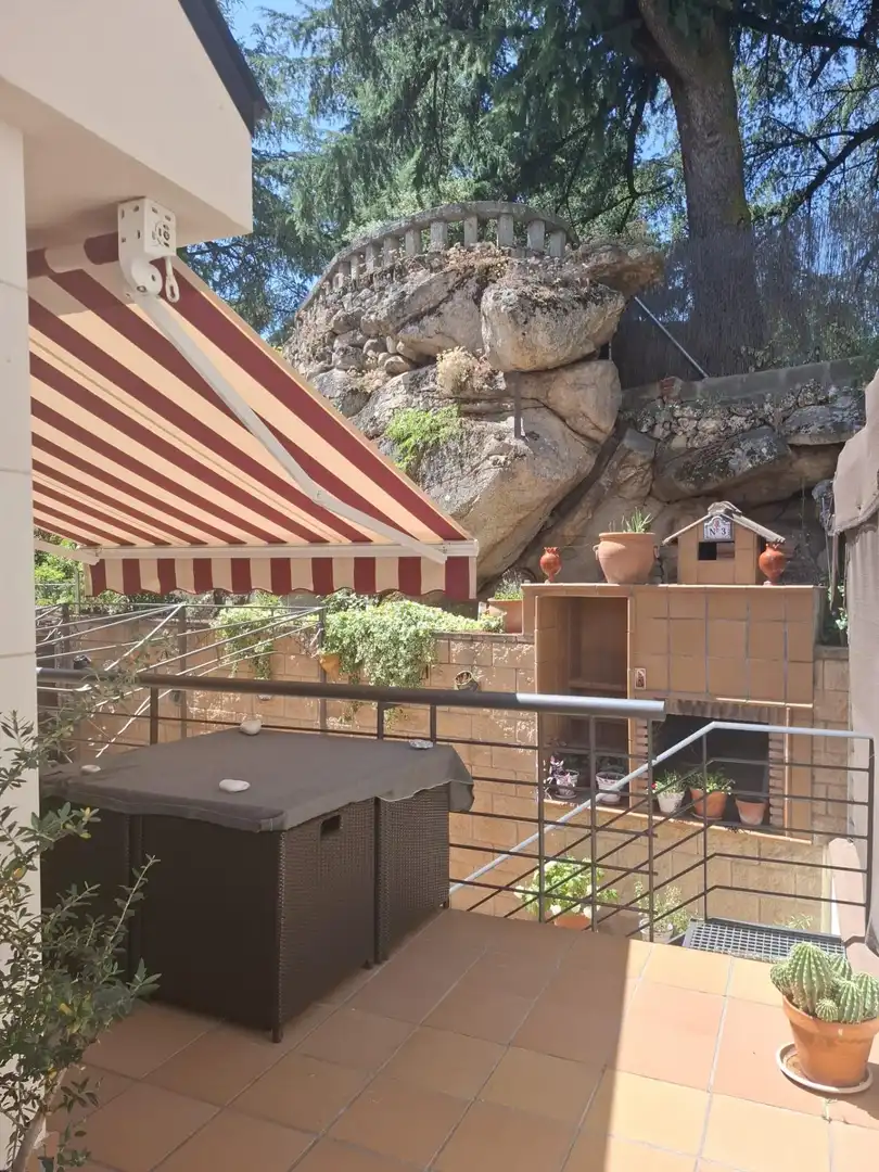 Terrace of Detached homes for sale in Collado Villalba  with Heating, Private garden and Storage room