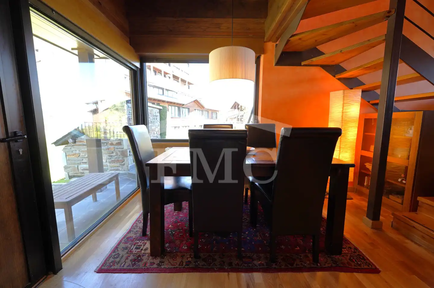 Dining room of Houses for sale in Alp  with Heating, Parquet flooring and Terrace