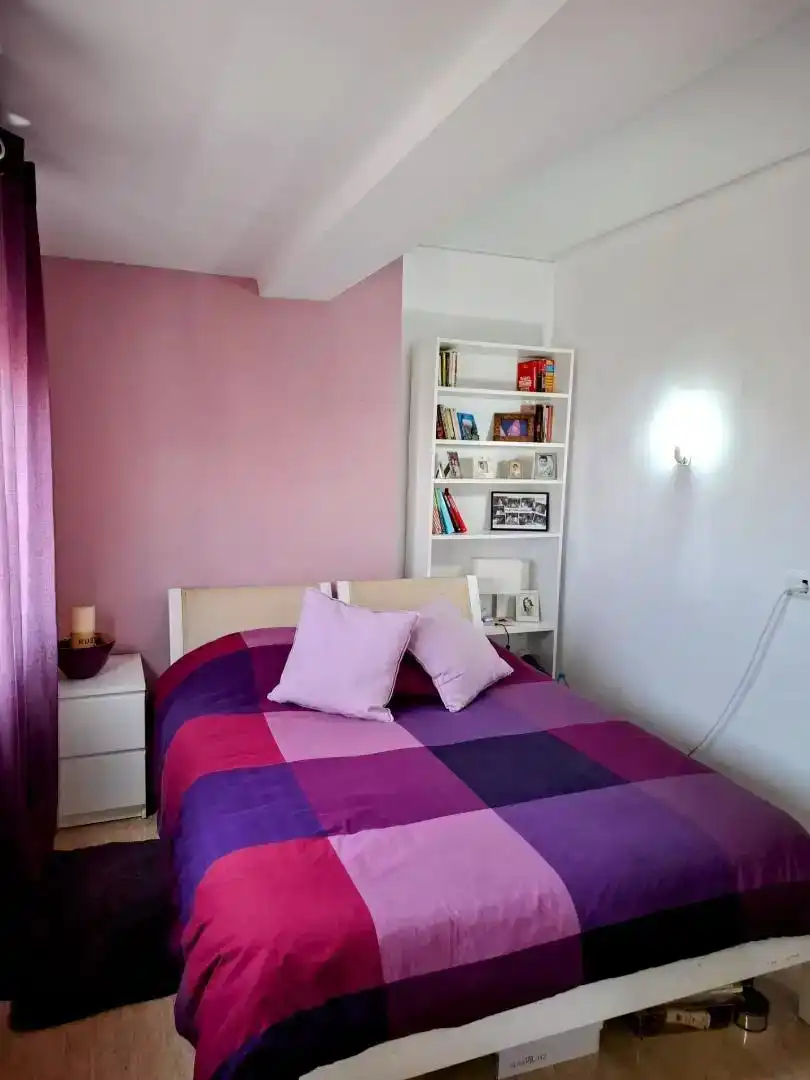 Schlafzimmer von Wohnung zum Verkauf in Cullera mit Ofen, Waschmaschine und Balkon