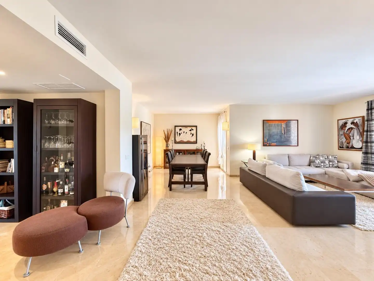 Living room of Attic for sale in Calvià  with Air Conditioner, Private garden and Terrace