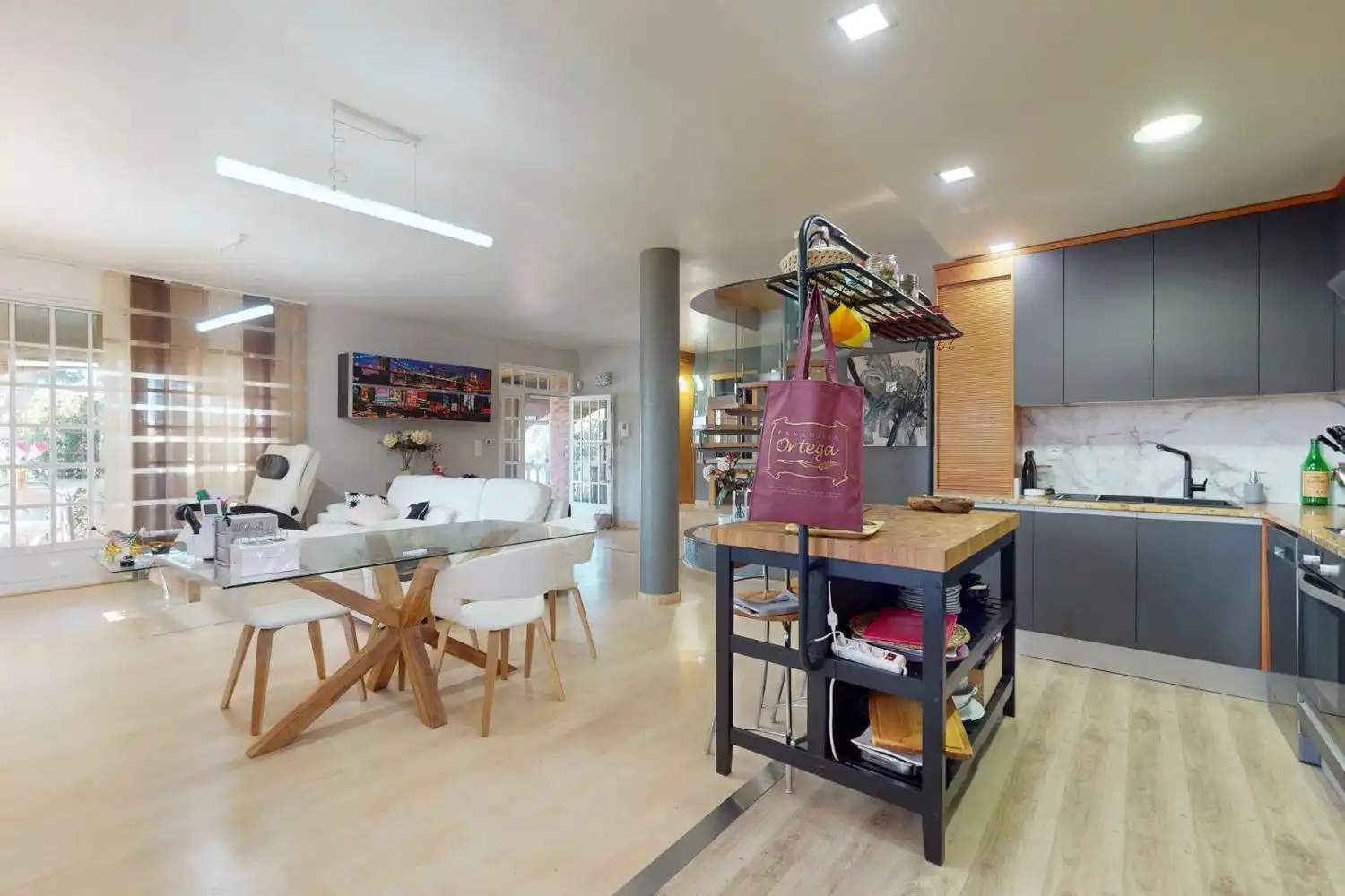 Cocina de Casa o chalet en venta en Alfajarín con Calefacción, Jardín privado y Terraza