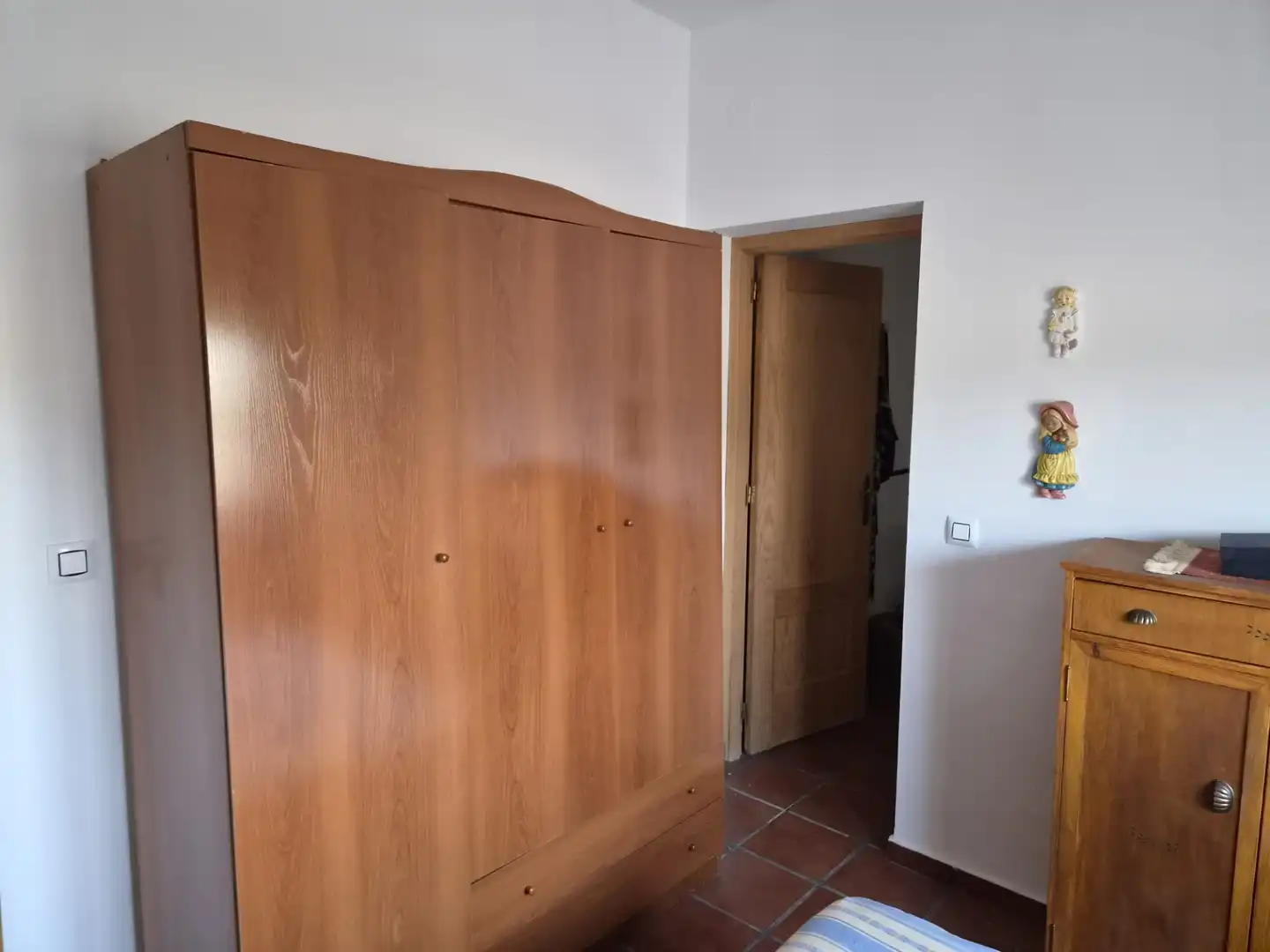 Bedroom of Houses for sale in Almendralejo  with Air Conditioner, Heating and Furnished