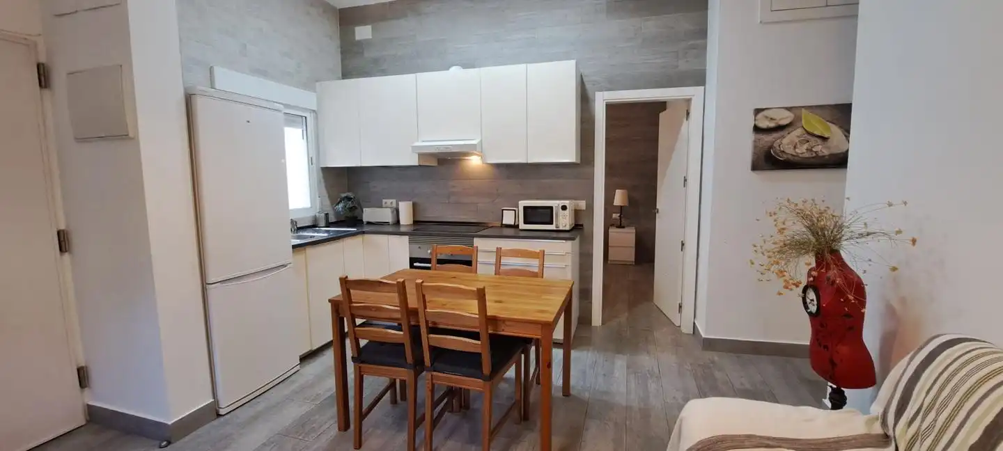 Cocina de Planta baja de alquiler en Málaga con Amueblado
