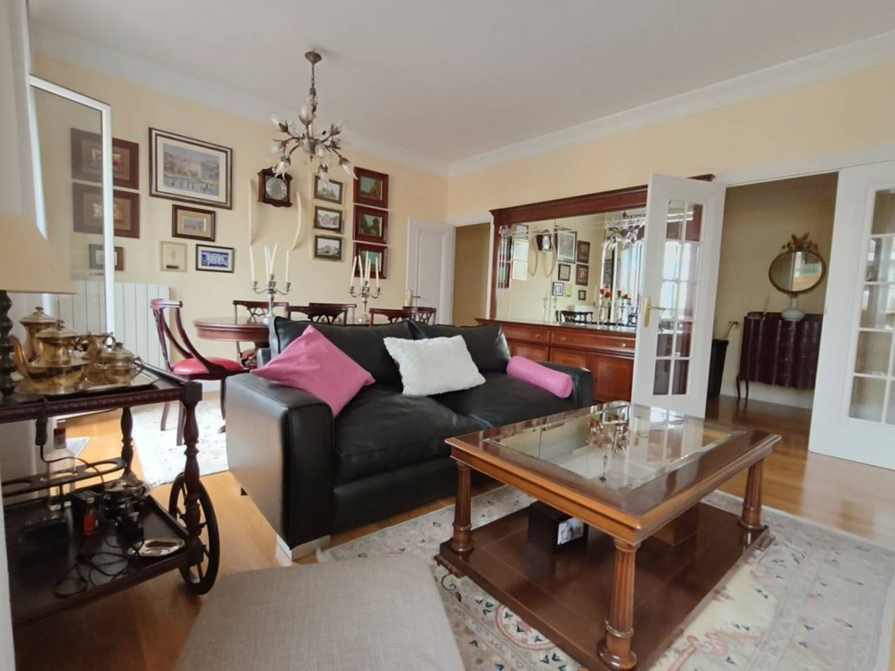 Sala de estar de Piso en venta en Bilbao  con Calefacción y Balcón