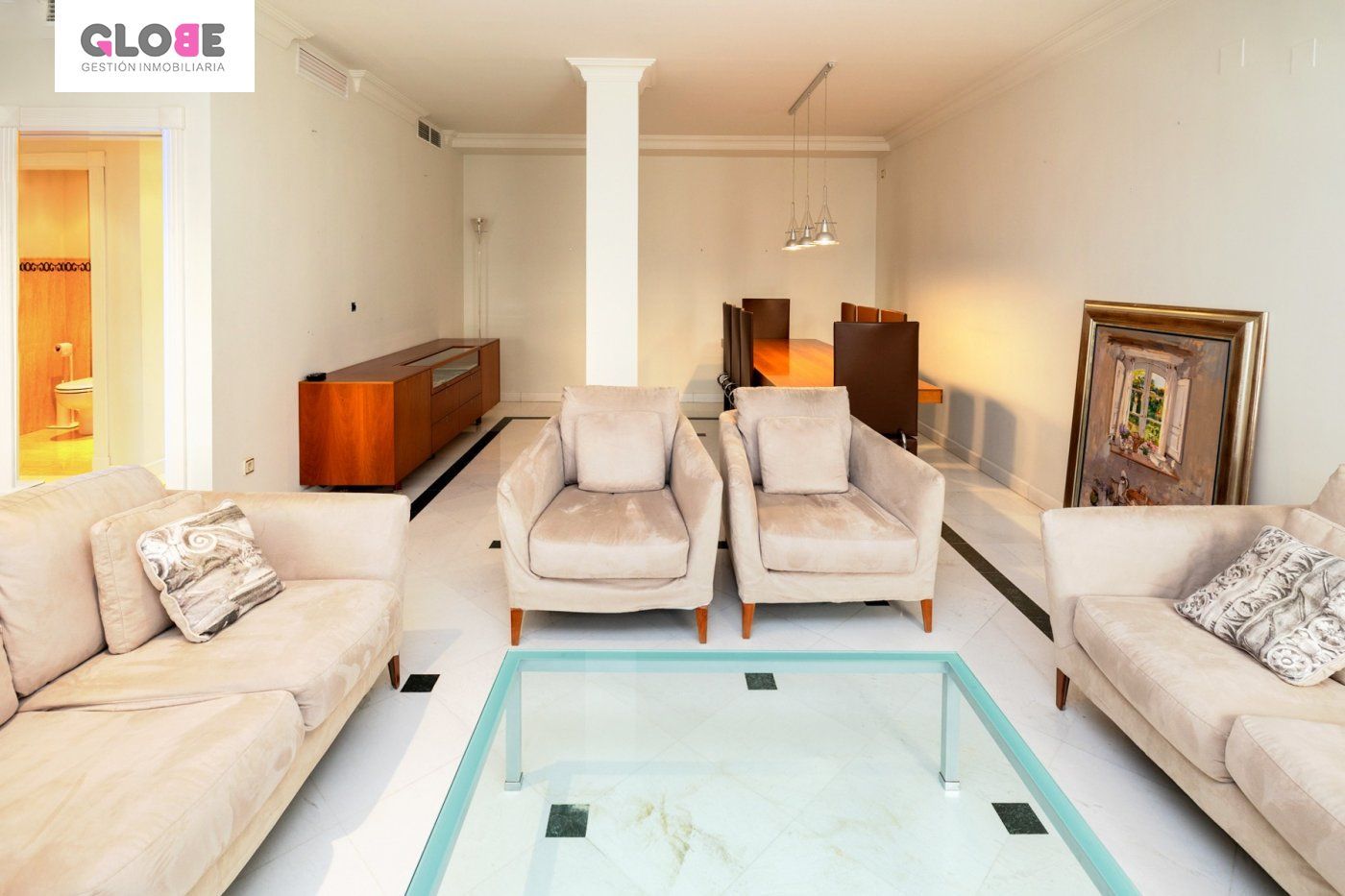 Living room of Duplex to rent in  Granada Capital  with Air Conditioner and Heating