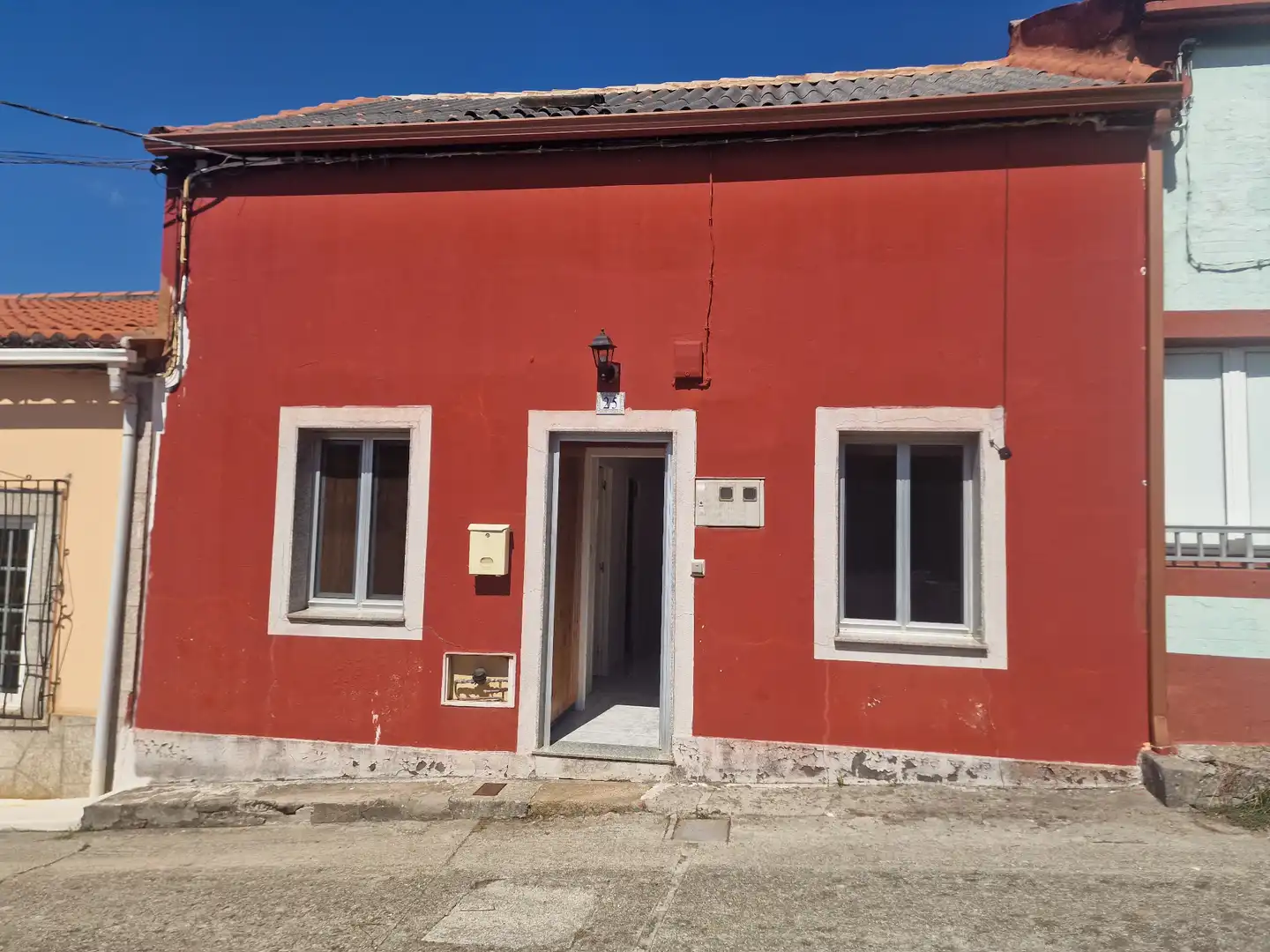Vista exterior de Casa o chalet en venta en A Malata - Catabois - Ciudad Jardín