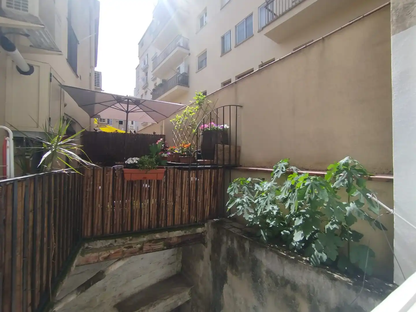 Terrasse von Wohnung zur Miete in Girona