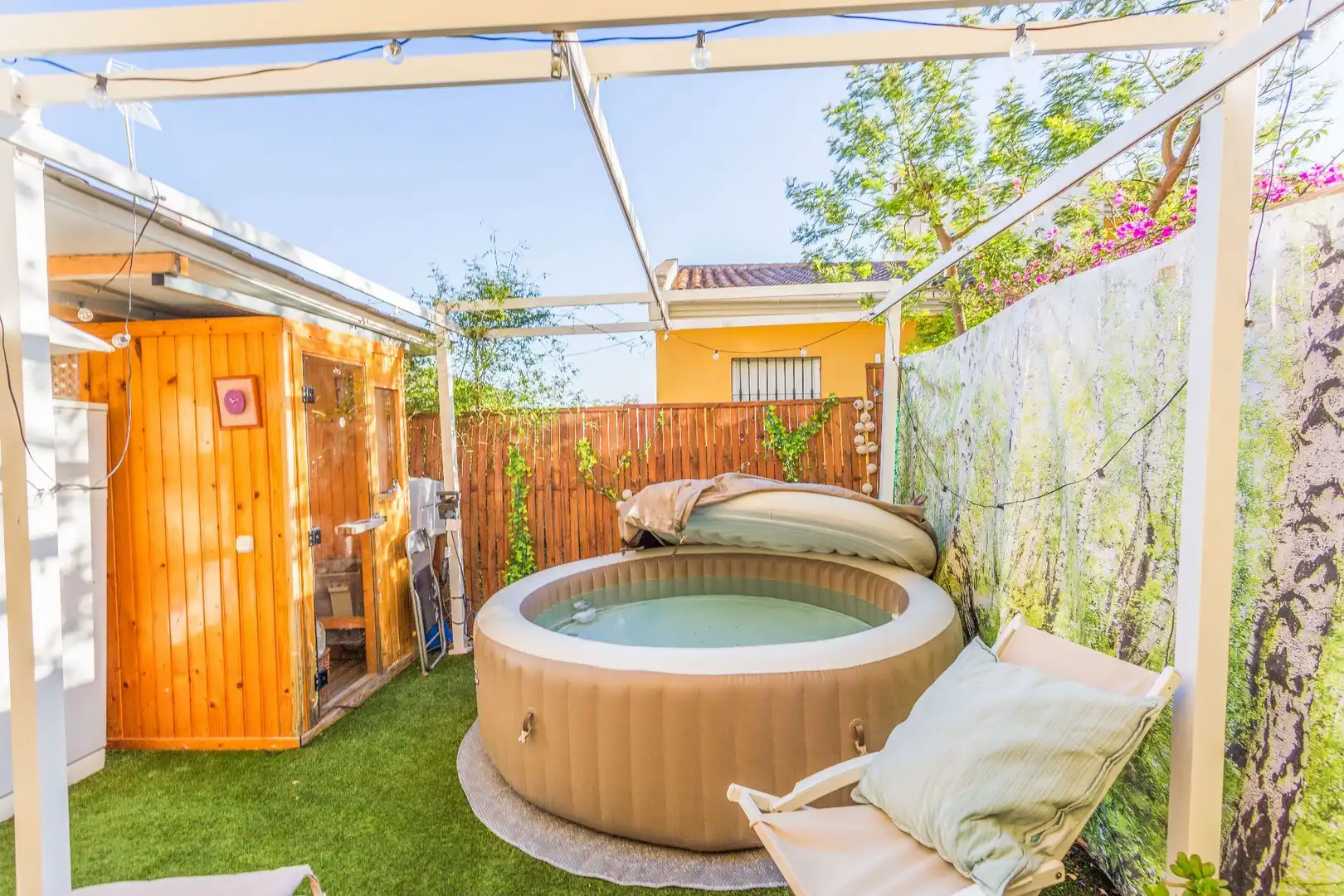 Terrace of Detached homes for sale in Benalmádena  with Air Conditioner, Heating and Private garden