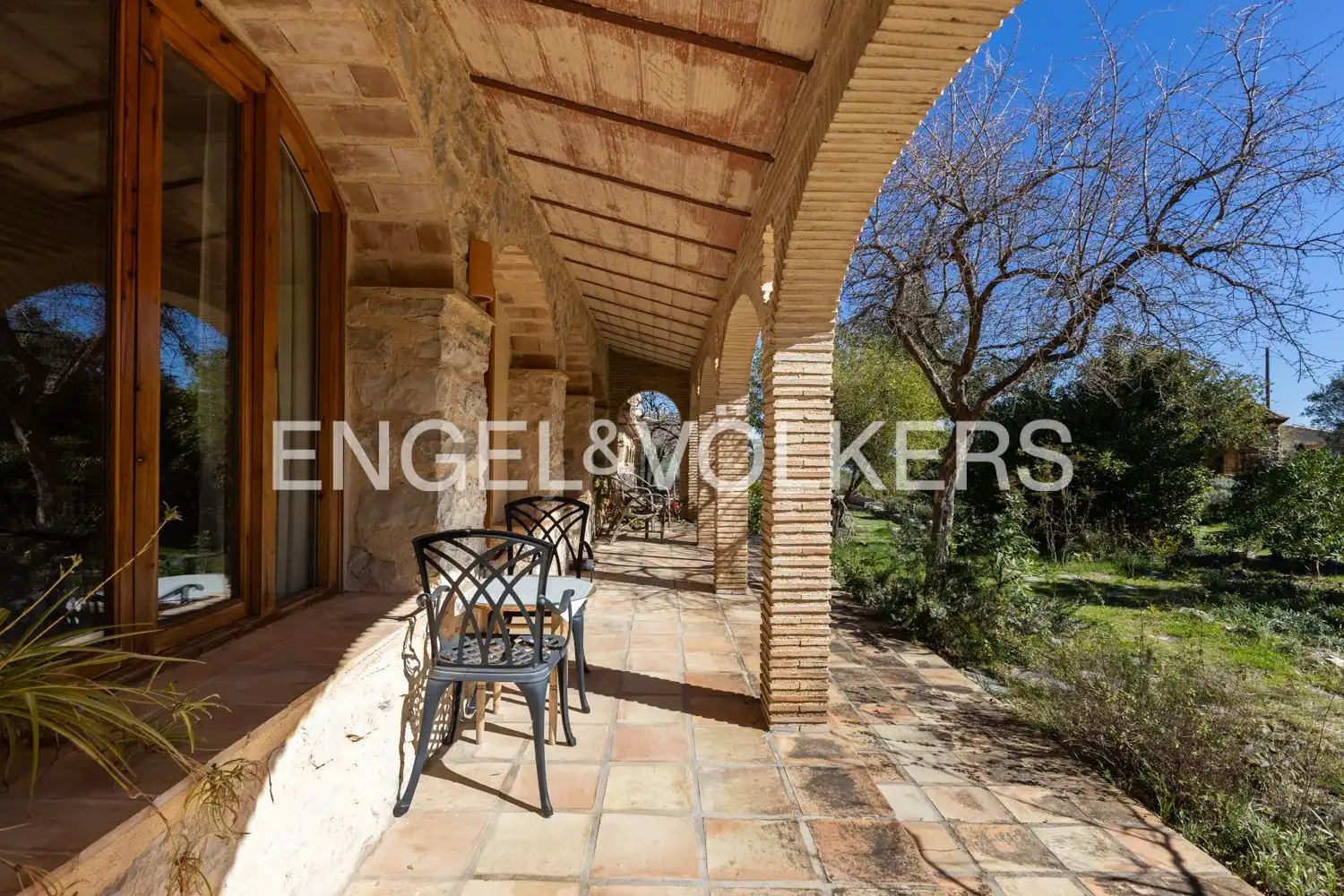 Terraza de Casa o chalet en venta en La Vall de Laguar con Calefacción, Jardín privado y Terraza