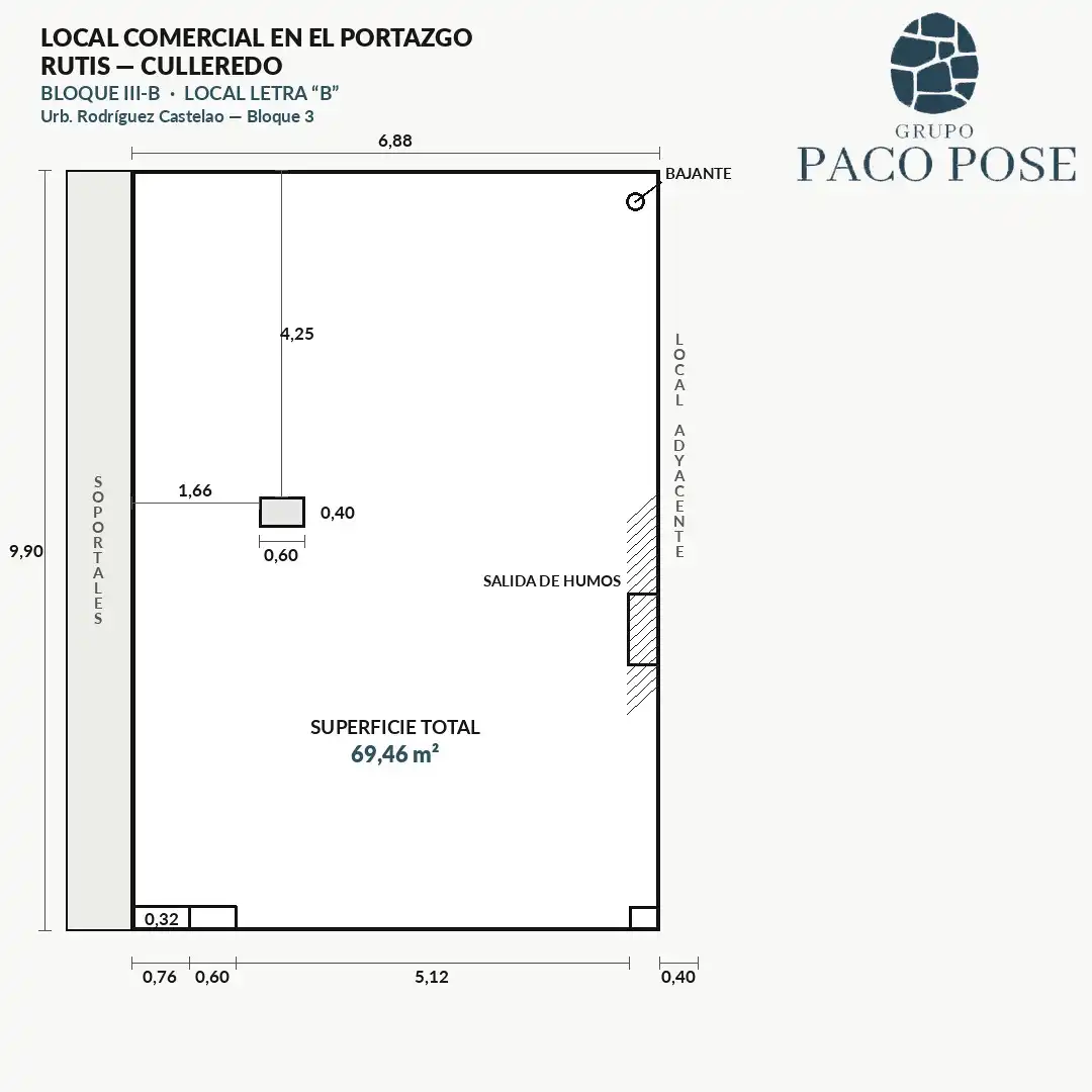 Locale commerciale in vendita a Avenida Fonteculler 23, imagen 7