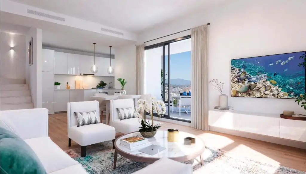 Ático con piscina en venta en Estepona Pueblo, imagen 2