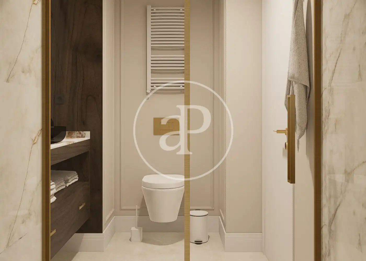 Baño de Piso en venta en Madrid con Aire acondicionado, Calefacción y Terraza