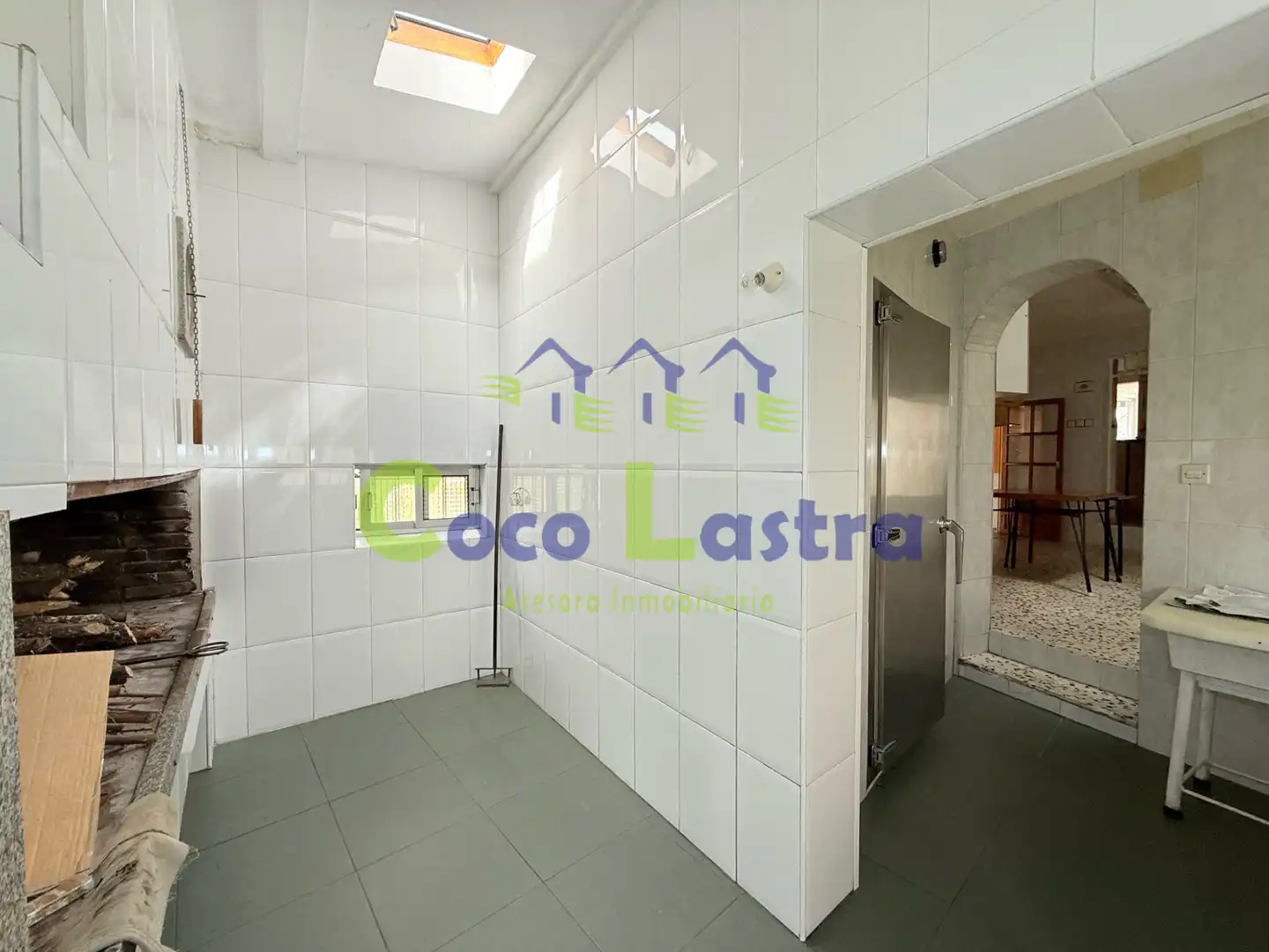 Cocina de Casa adosada en venta en Nava de Francia con Calefacción, Jardín privado y Terraza