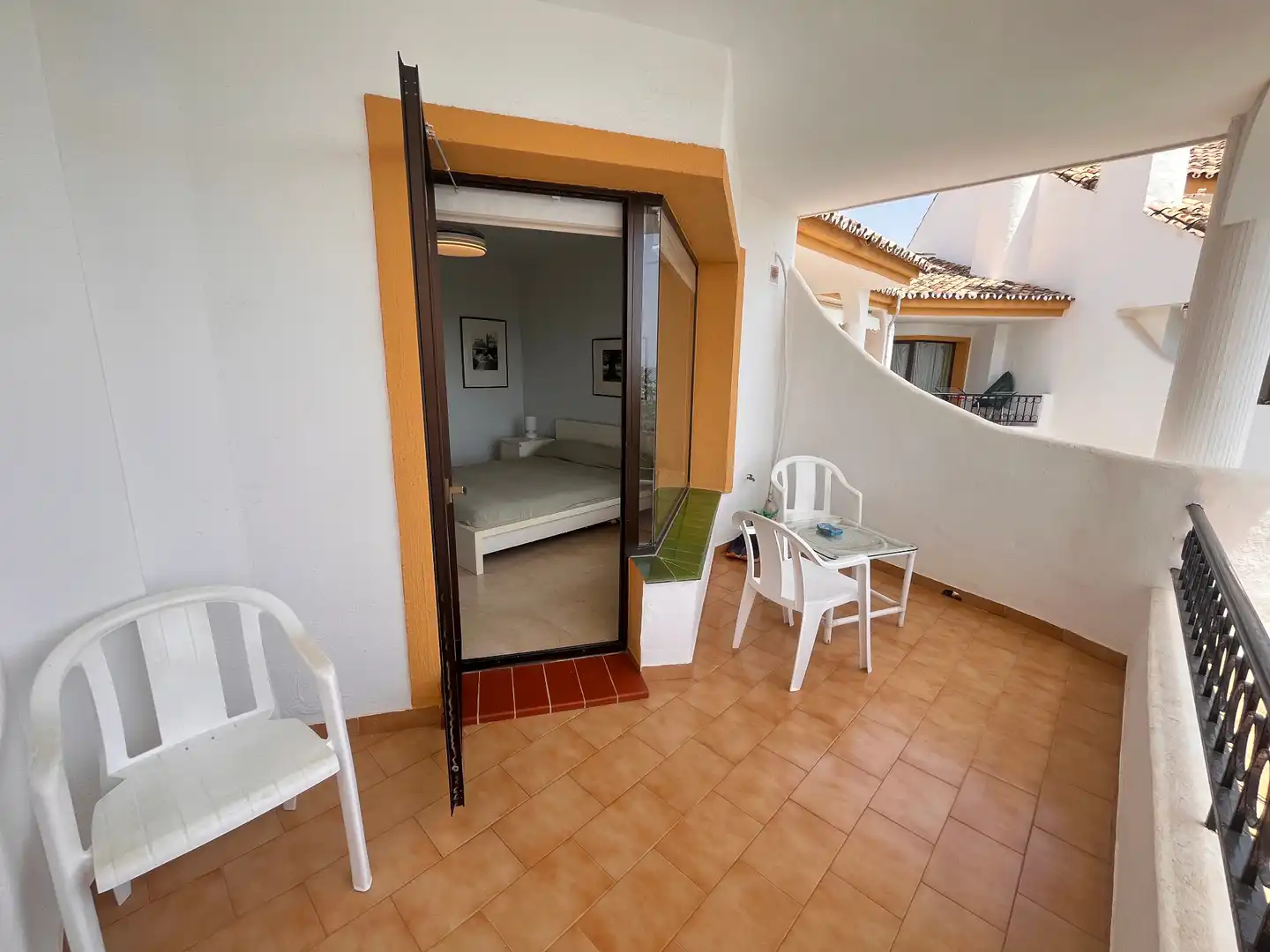 Terrasse von Maisonette zur Miete in Marbella mit Klimaanlage, Terrasse und Möbliert