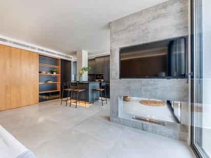 Wohnzimmer von Wohnung zum verkauf in Alicante / Alacant mit Klimaanlage und Terrasse