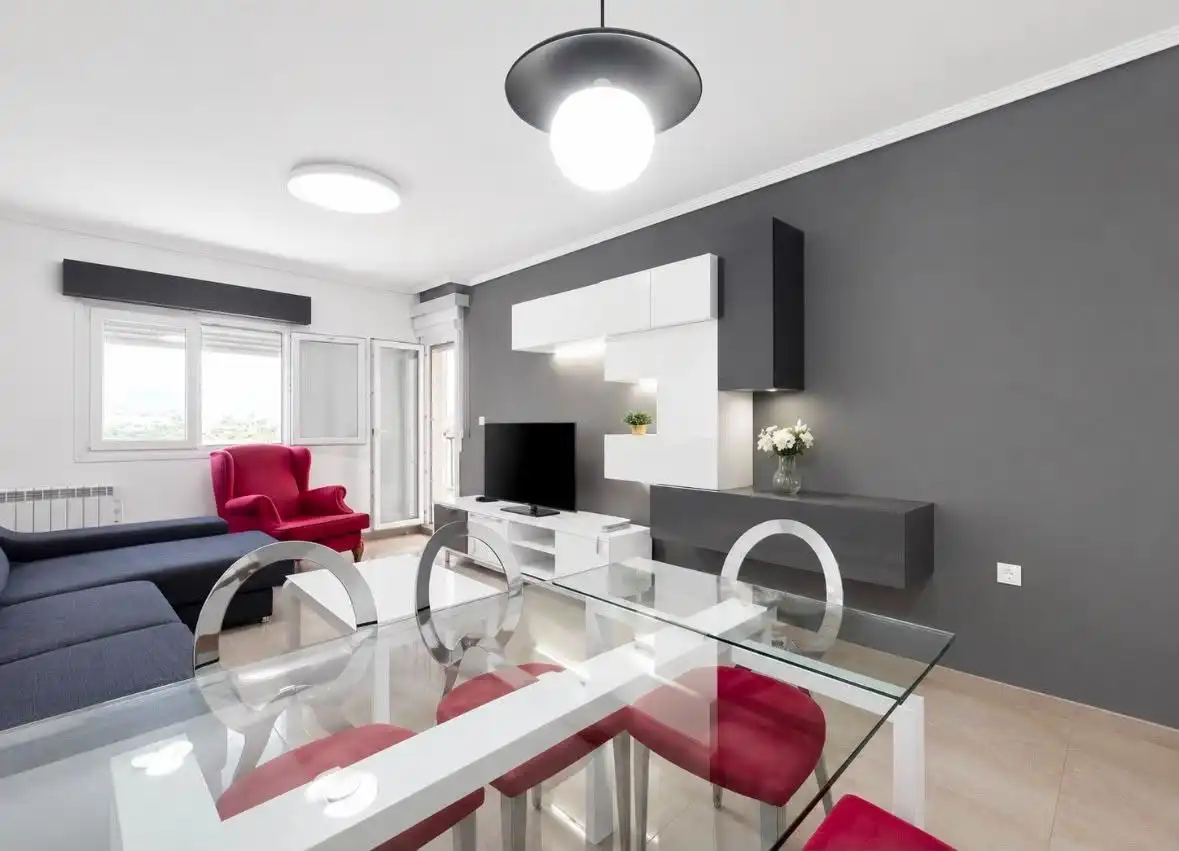 Living room of Flat for rent in Jacarilla  with Furnished and Balcony