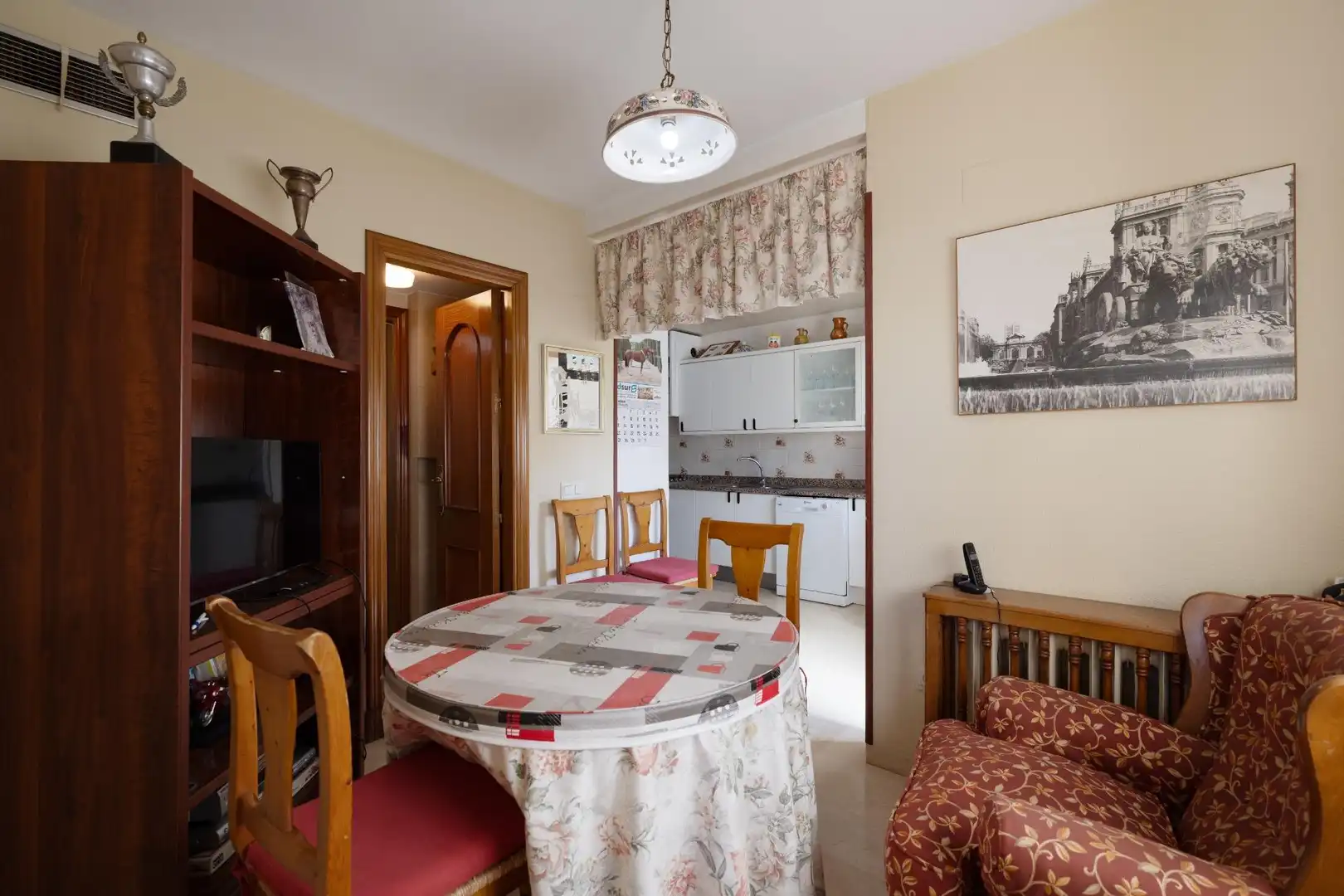 Dining room of Flat for sale in Sevilla  with Air Conditioner, Heating and Terrace