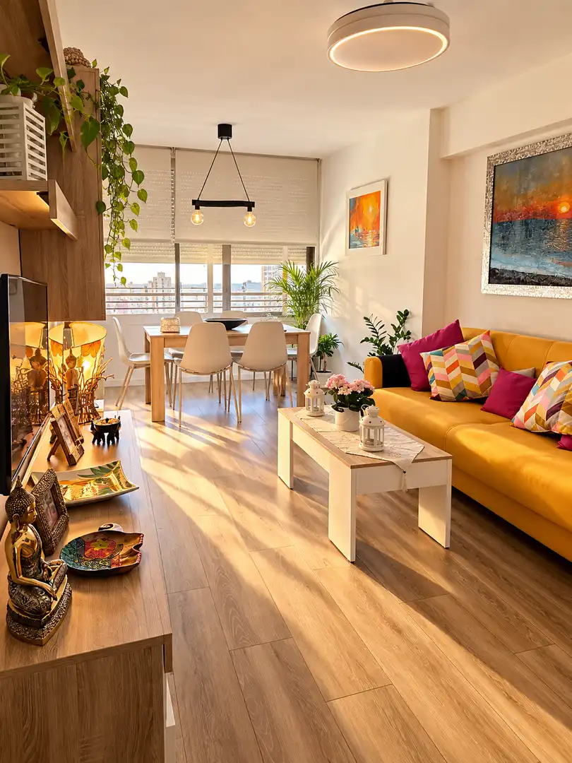 Living room of Apartments for sale in Juzgados - Plaza de Toros