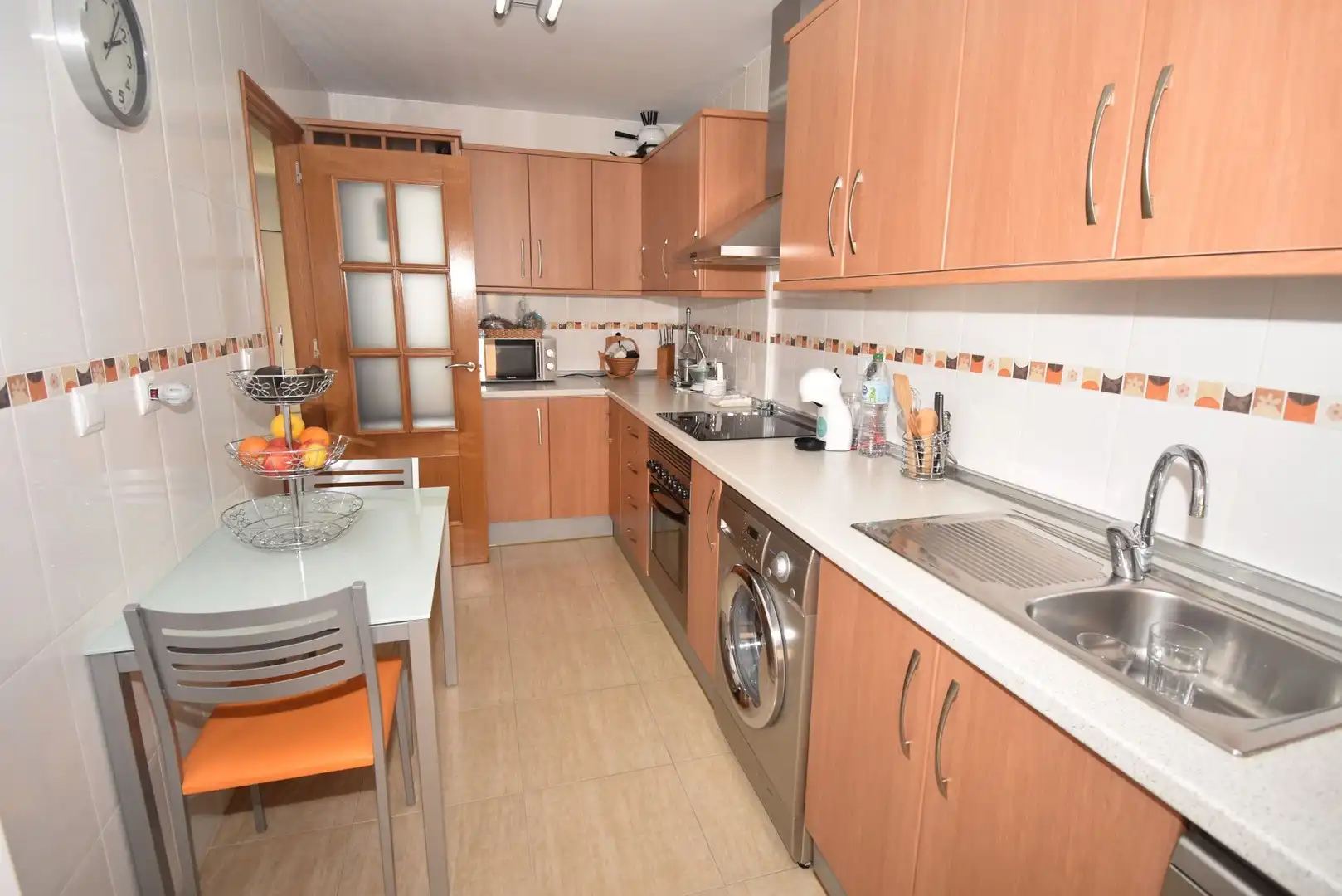 Cocina de Dúplex en venta en Pilar de la Horadada con Aire acondicionado, Calefacción y Jardín privado