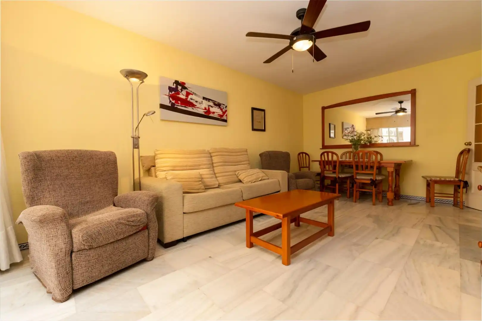 Sala d'estar de Apartament en venda en Fuengirola