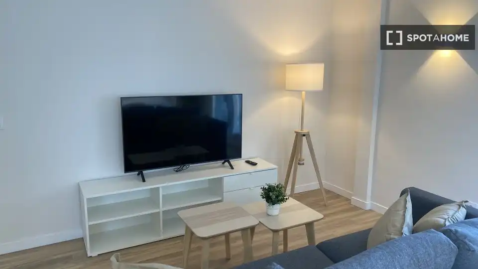 Sala de estar de Piso de alquiler en Valencia con Aire acondicionado, Calefacción y Amueblado