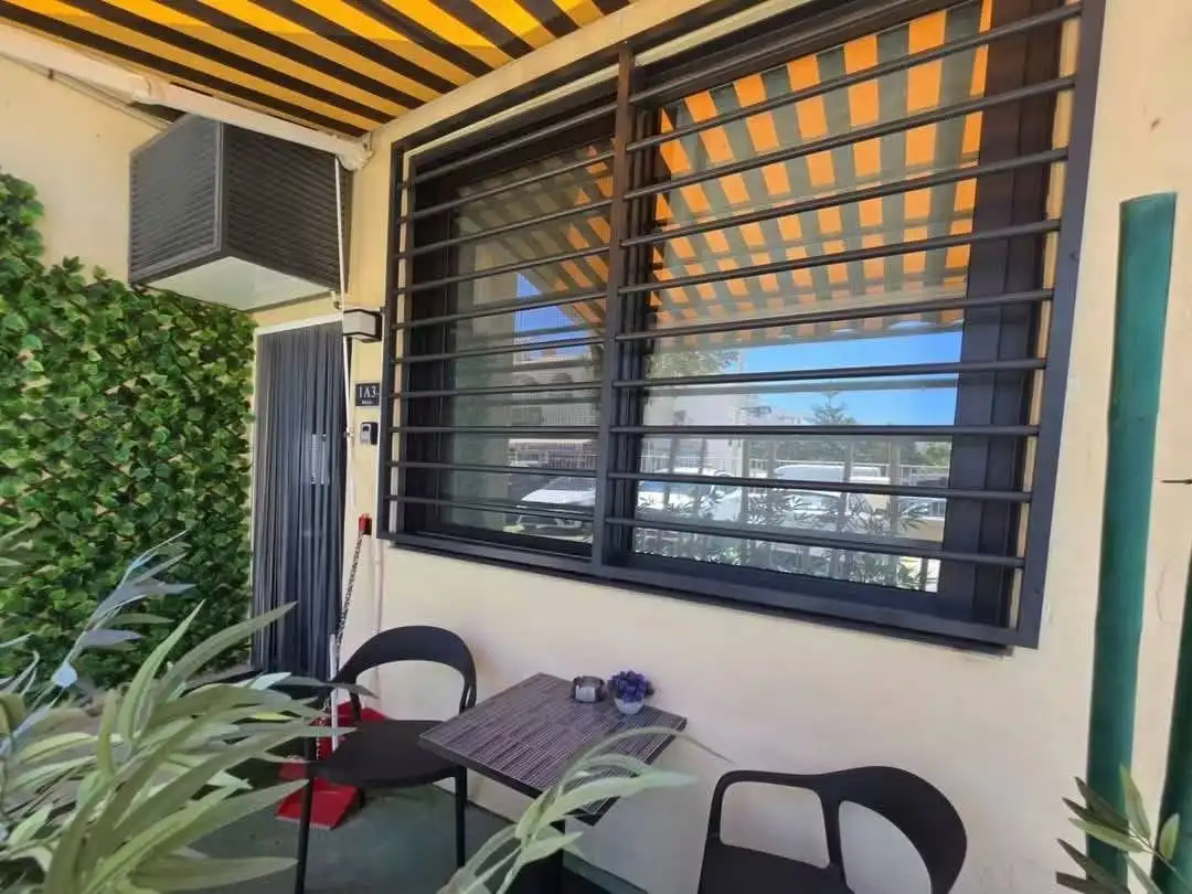 Terraza de Piso de alquiler en Torremolinos con Aire acondicionado, Amueblado y Horno