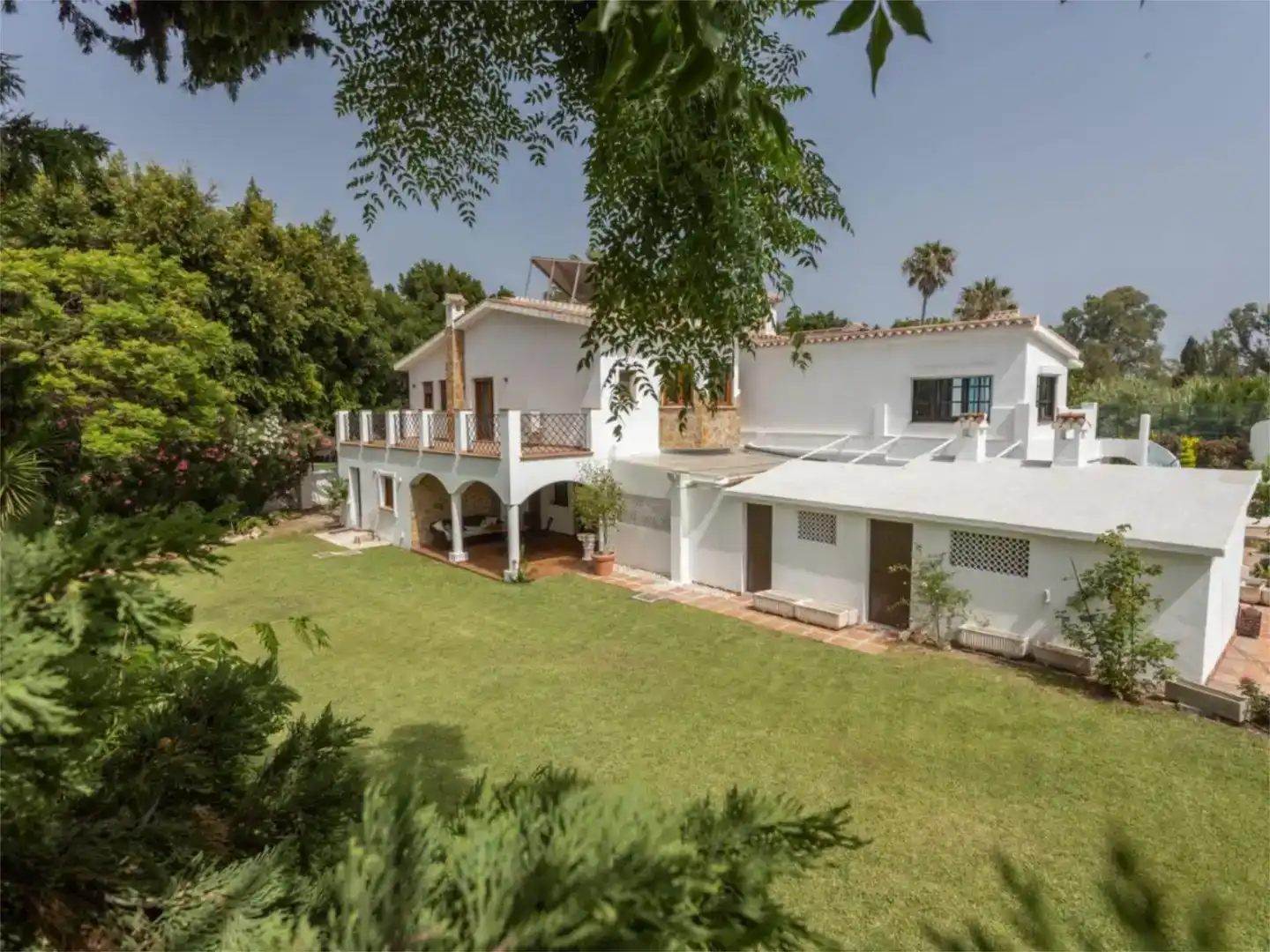 Jardín de Casa o chalet en venta en Marbella con Aire acondicionado, Piscina y Balcón