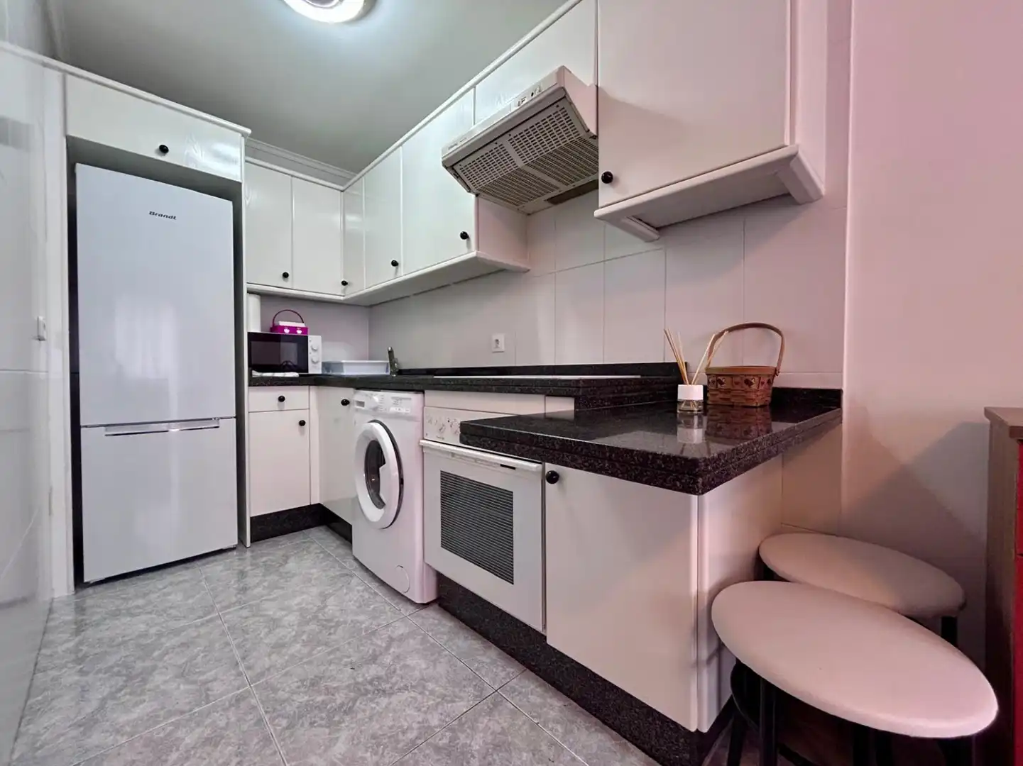 Kitchen of Flat for rent in Siero  with Heating, Parquet flooring and Terrace