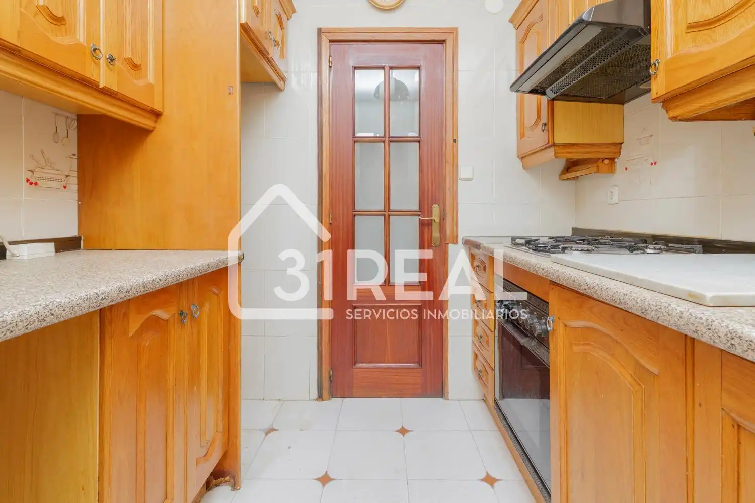 Cocina de Piso en venta en Madrid con Calefacción, Parquet y Terraza