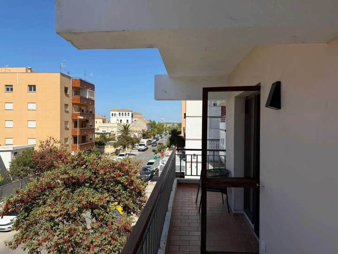 Terrasse von Wohnung zum Verkauf in Sanlúcar de Barrameda mit Klimaanlage, Terrasse und Balkon