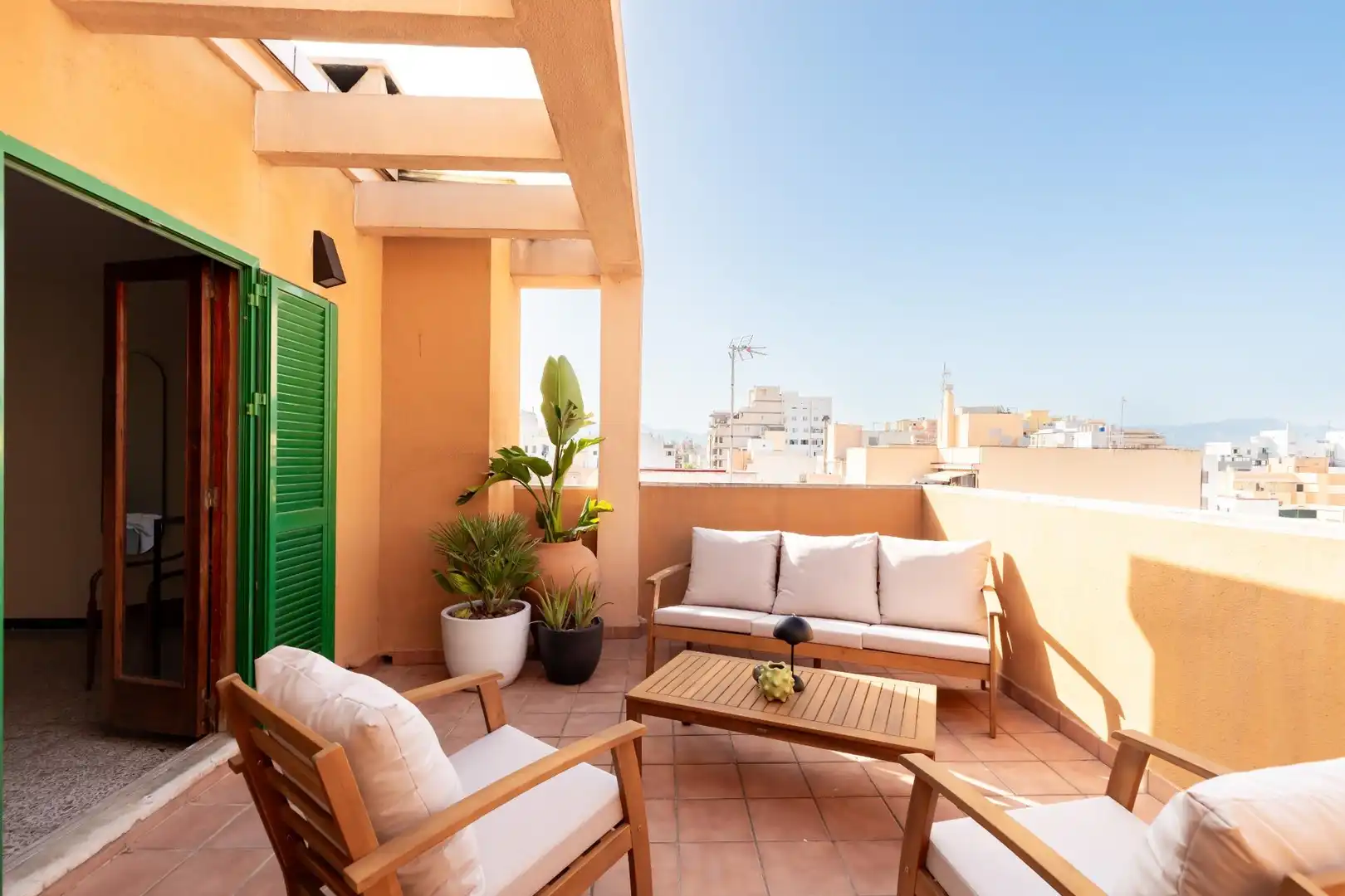 Terrassa de Àtic en venda en  Palma de Mallorca amb Terrassa i Balcó