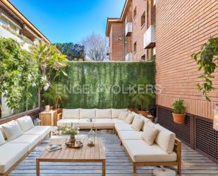 Terrace of Apartment for sale in Sant Cugat del Vallès  with Air Conditioner, Heating and Private garden