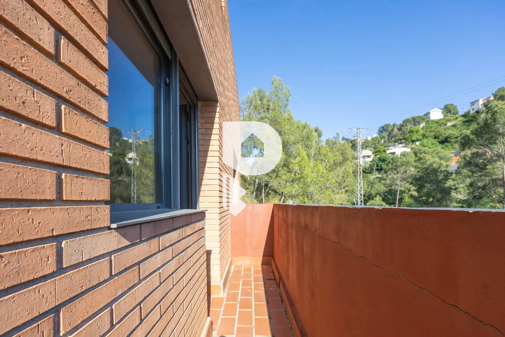 Terraza de Casa o chalet en venta en Vallirana con Aire acondicionado, Calefacción y Jardín privado